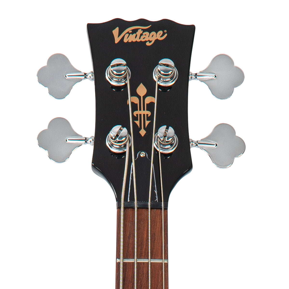 Vintage VS4 ReIssued Bass Guitar ~ Boulevard Black, Bass Guitar for sale at Richards Guitars.