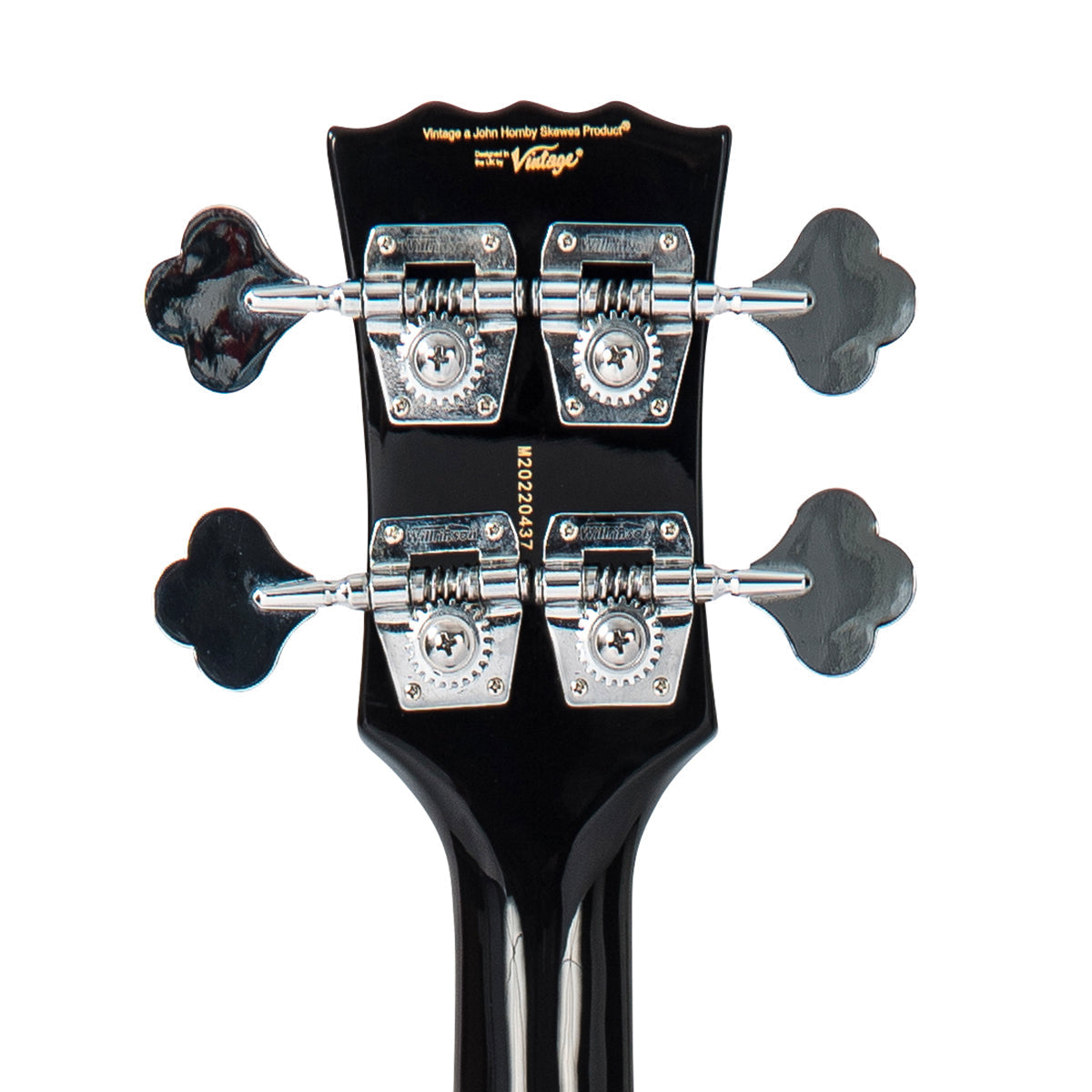 Vintage VS4 ReIssued Bass Guitar ~ Boulevard Black, Bass Guitar for sale at Richards Guitars.