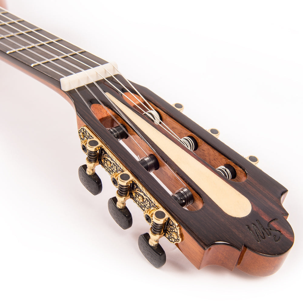 Santos Martinez Allegro Cutaway Electro-Classic Guitar ~ Natural High Gloss, Classical Guitars for sale at Richards Guitars.