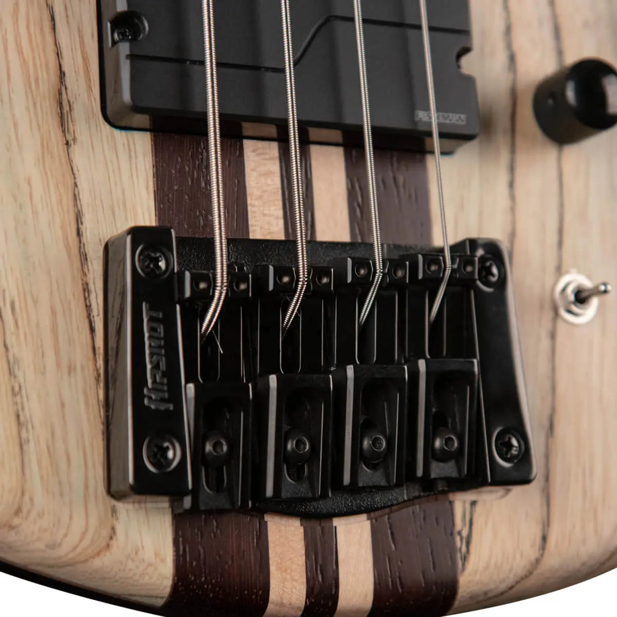Cort A4 Ultra As, Etched Naturalural Black w/case Bass Guitar - Richards Guitars Of Stratford Upon Avon