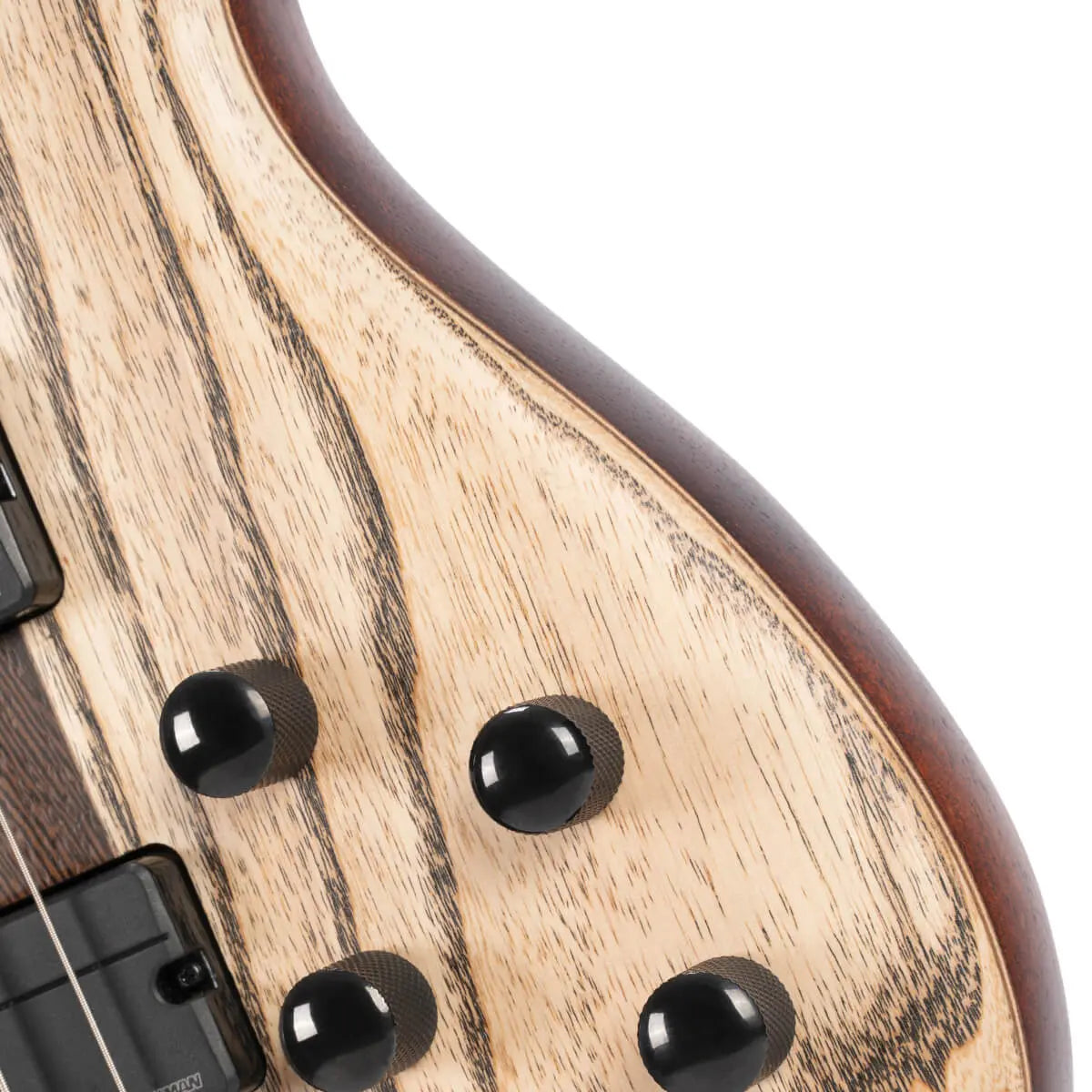 Cort A5 Ultra Ash, Etched Naturalural Black w/case Bass Guitar - Richards Guitars Of Stratford Upon Avon