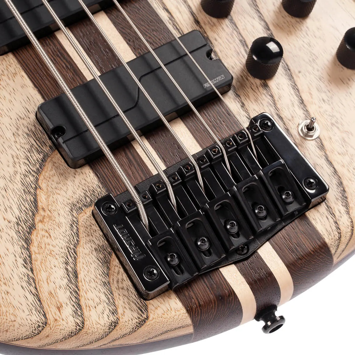 Cort A5 Ultra Ash, Etched Naturalural Black w/case Bass Guitar - Richards Guitars Of Stratford Upon Avon