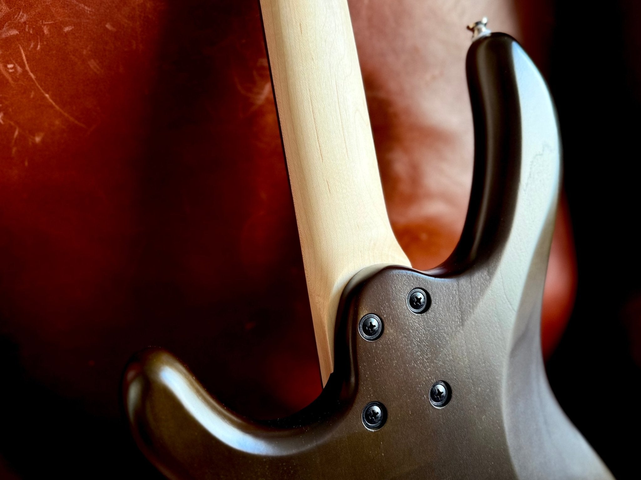 Cort Action Bass PJ Open Pore Walnut Bass Guitar - Richards Guitars Of Stratford Upon Avon