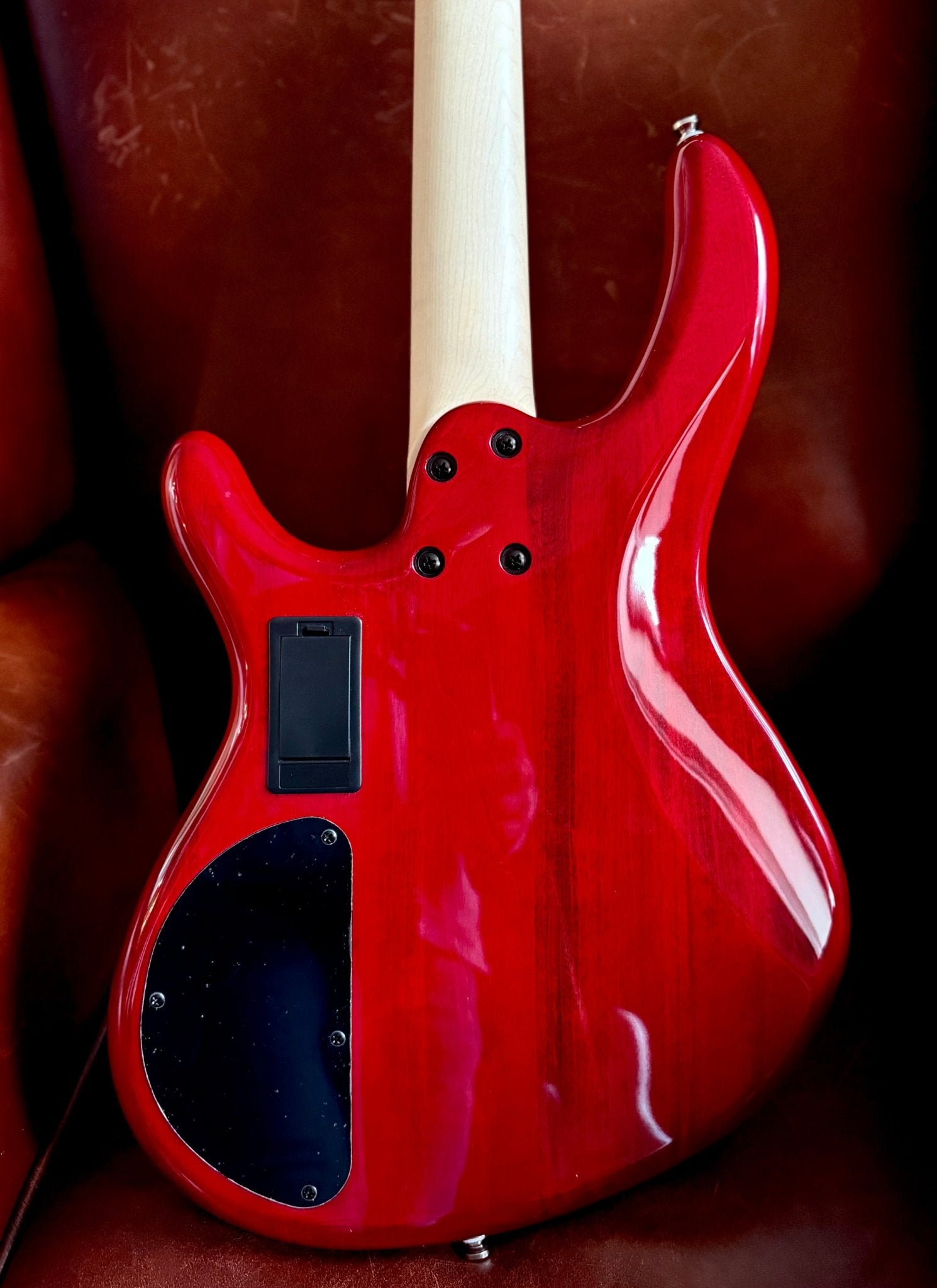 Cort Action Bass Plus Trans Red - Electric Bass Guitar | R Guitars