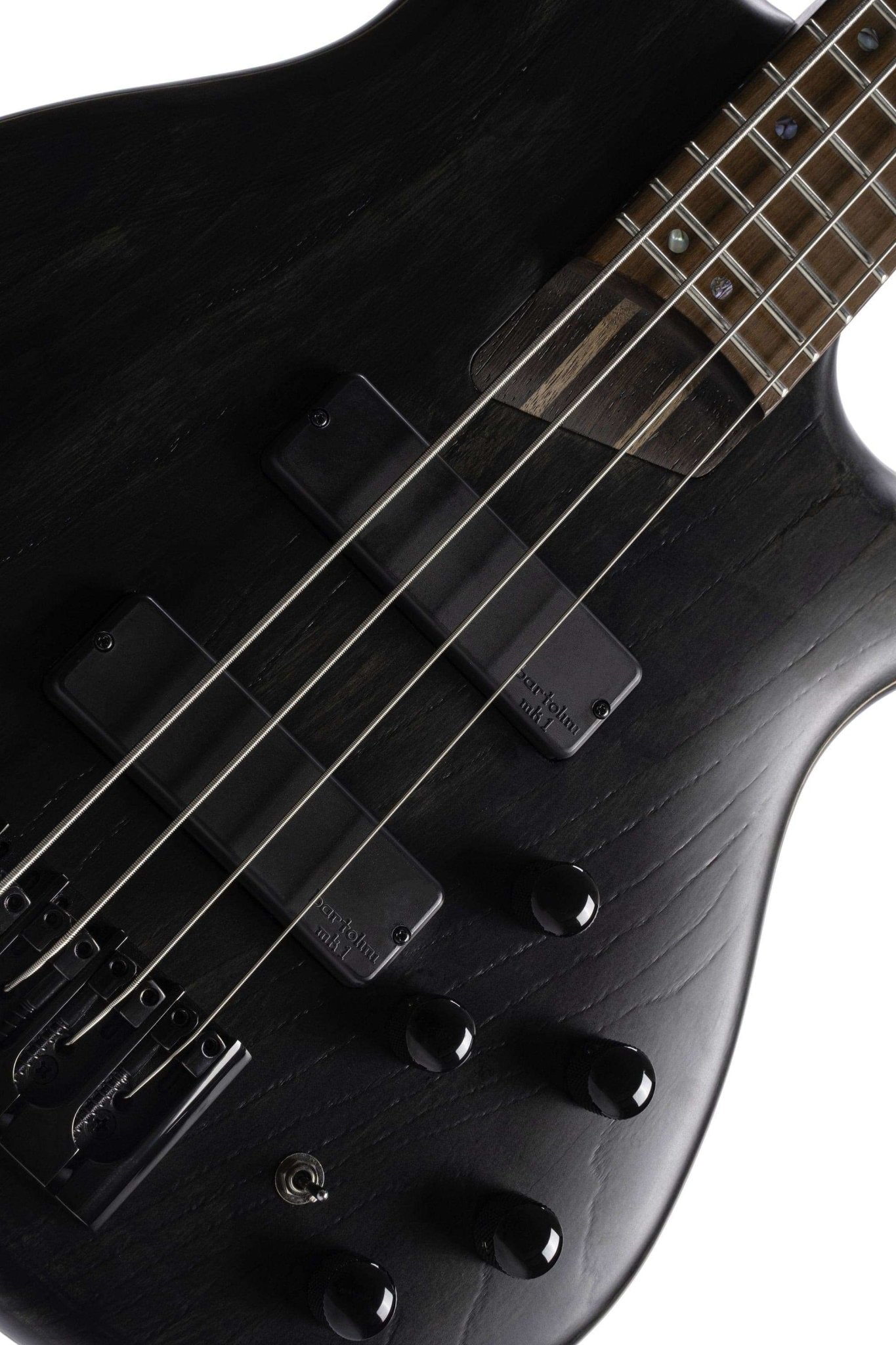 Cort B4 Element Open Pore Trans Black - Richards Guitars Of Stratford Upon Avon