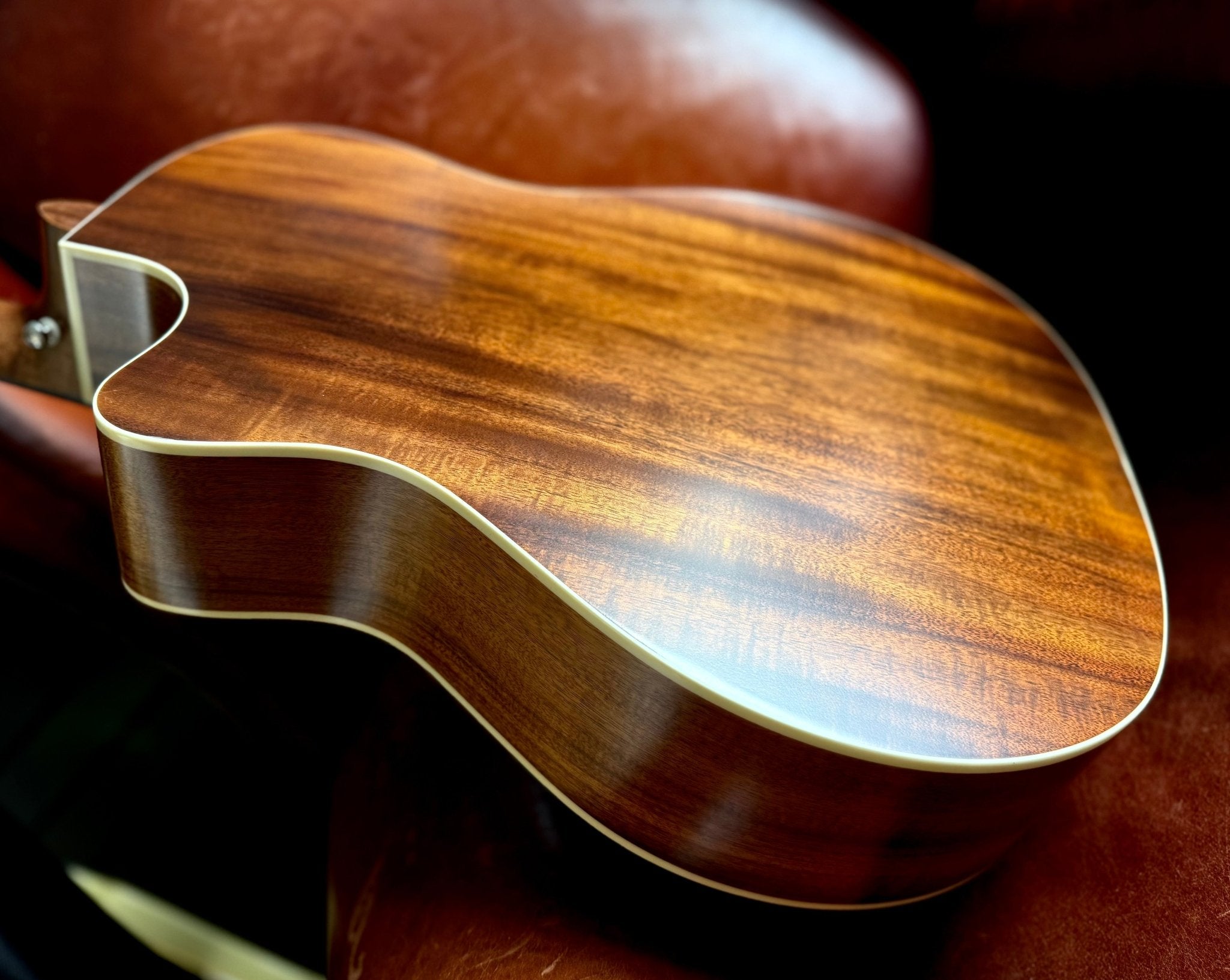 Cort Core - GA Formosan Koa, All Solid Wood Electro Acoustic Inc. £225 Custom Pro Setup & Support Package - Richards Guitars Of Stratford Upon Avon