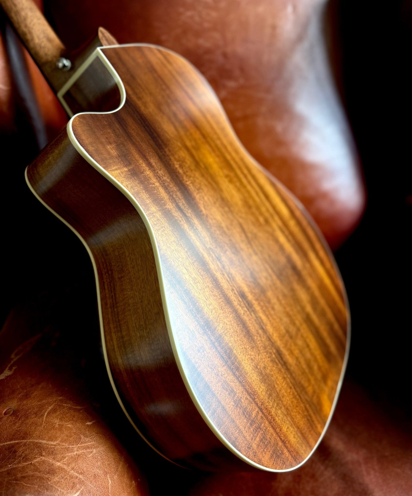 Cort Core - GA Formosan Koa, All Solid Wood Electro Acoustic Inc. £225 Custom Pro Setup & Support Package - Richards Guitars Of Stratford Upon Avon