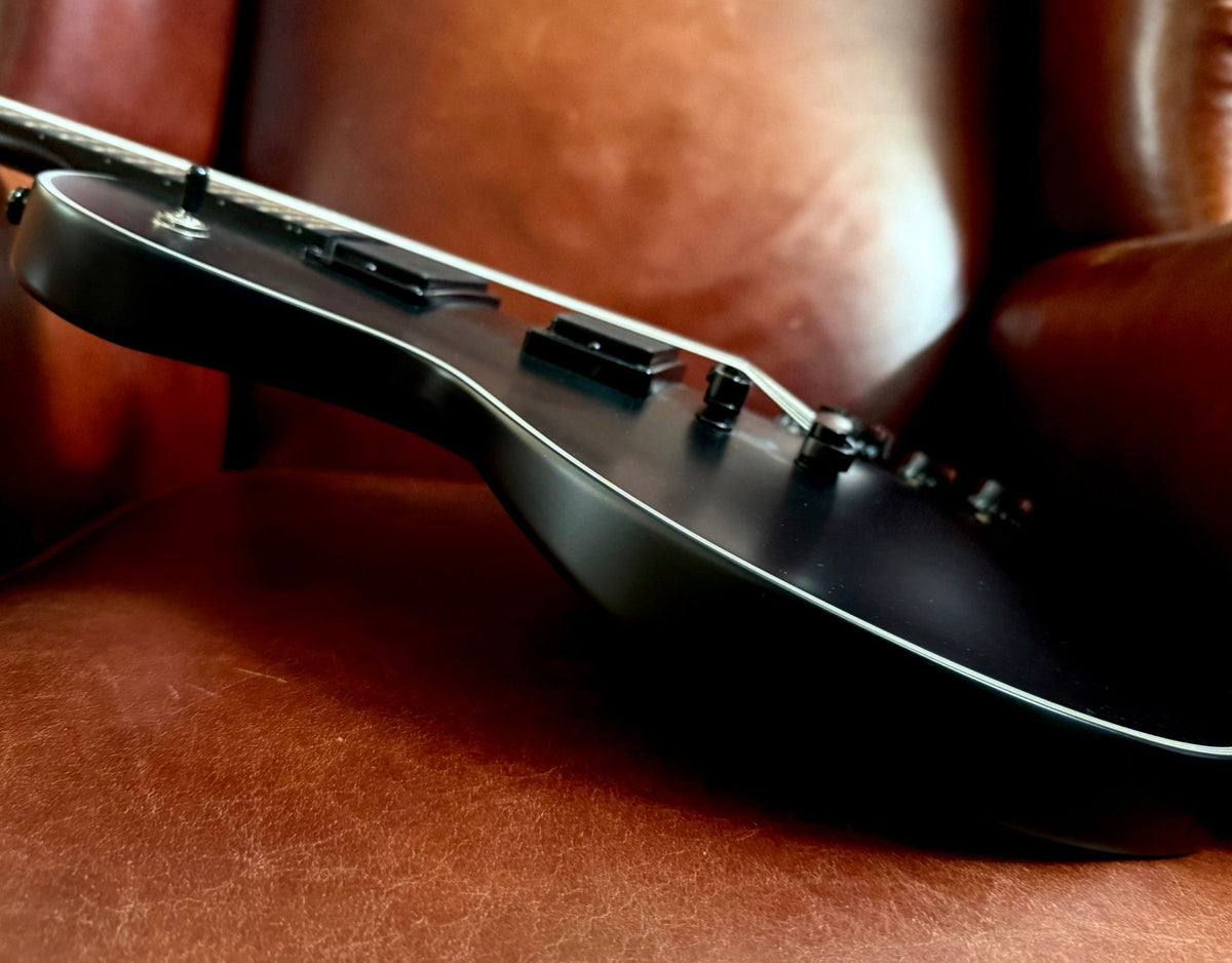 Cort CR300MT Black Satin Electric Guitar With EMG Pickups - Richards Guitars Of Stratford Upon Avon