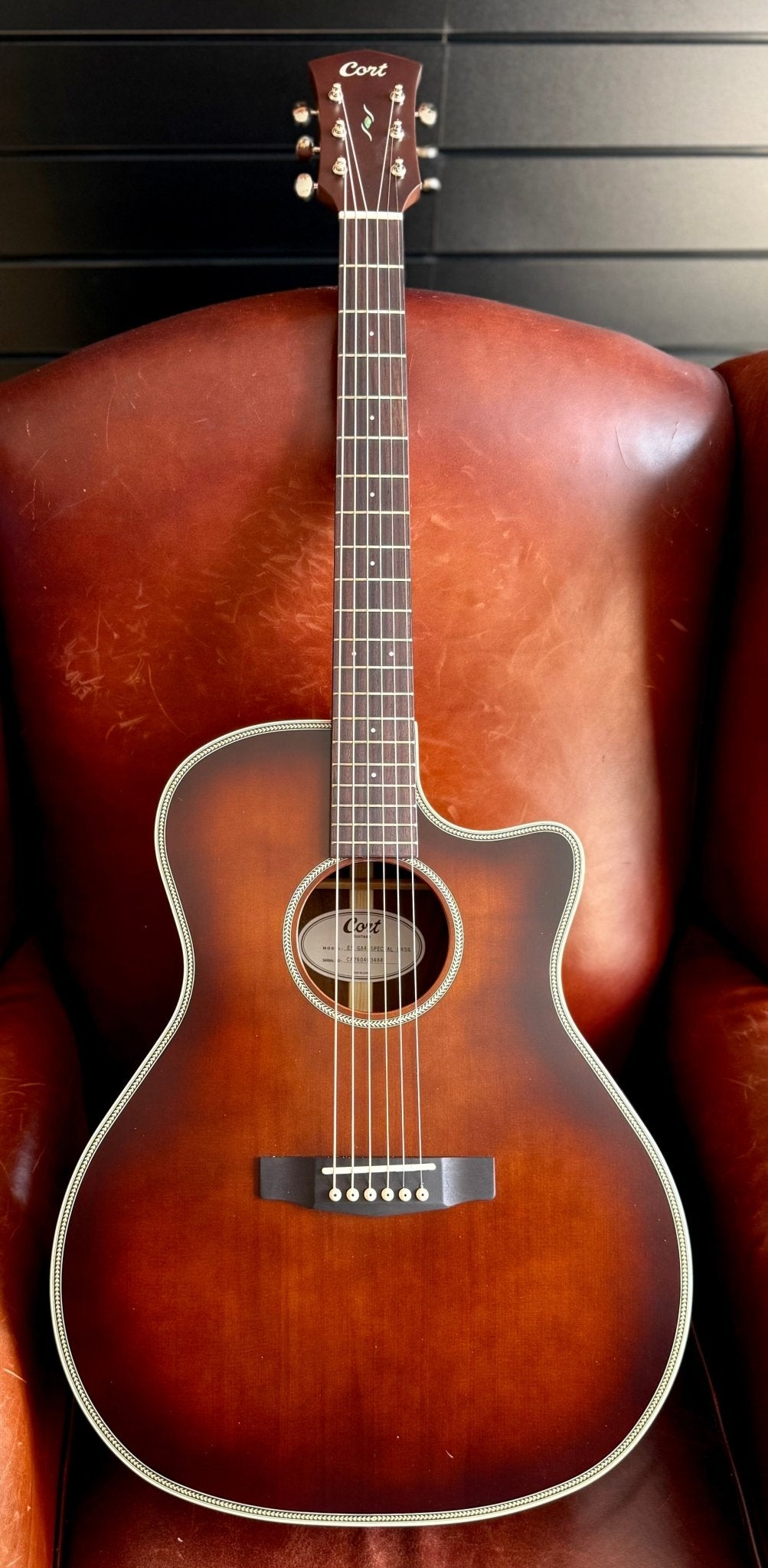 Cort ESSENCE GA4 Special BRSG Electro Acoustic Guitar - Richards Guitars Of Stratford Upon Avon
