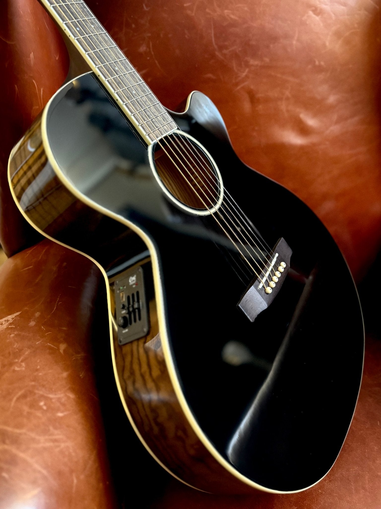 Cort Exotic SFX Ash Electro Acoustic Guitar w' Solid Spruce Top - Richards Guitars Of Stratford Upon Avon