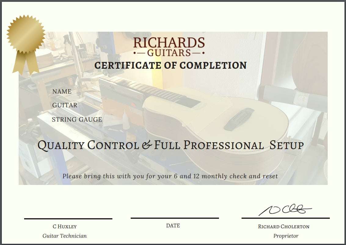 Cort GA MEDX 12 Open Pore Electro Acoustic Guitar With £225 Custom Pro Setup For Perfect Playability - Richards Guitars Of Stratford Upon Avon
