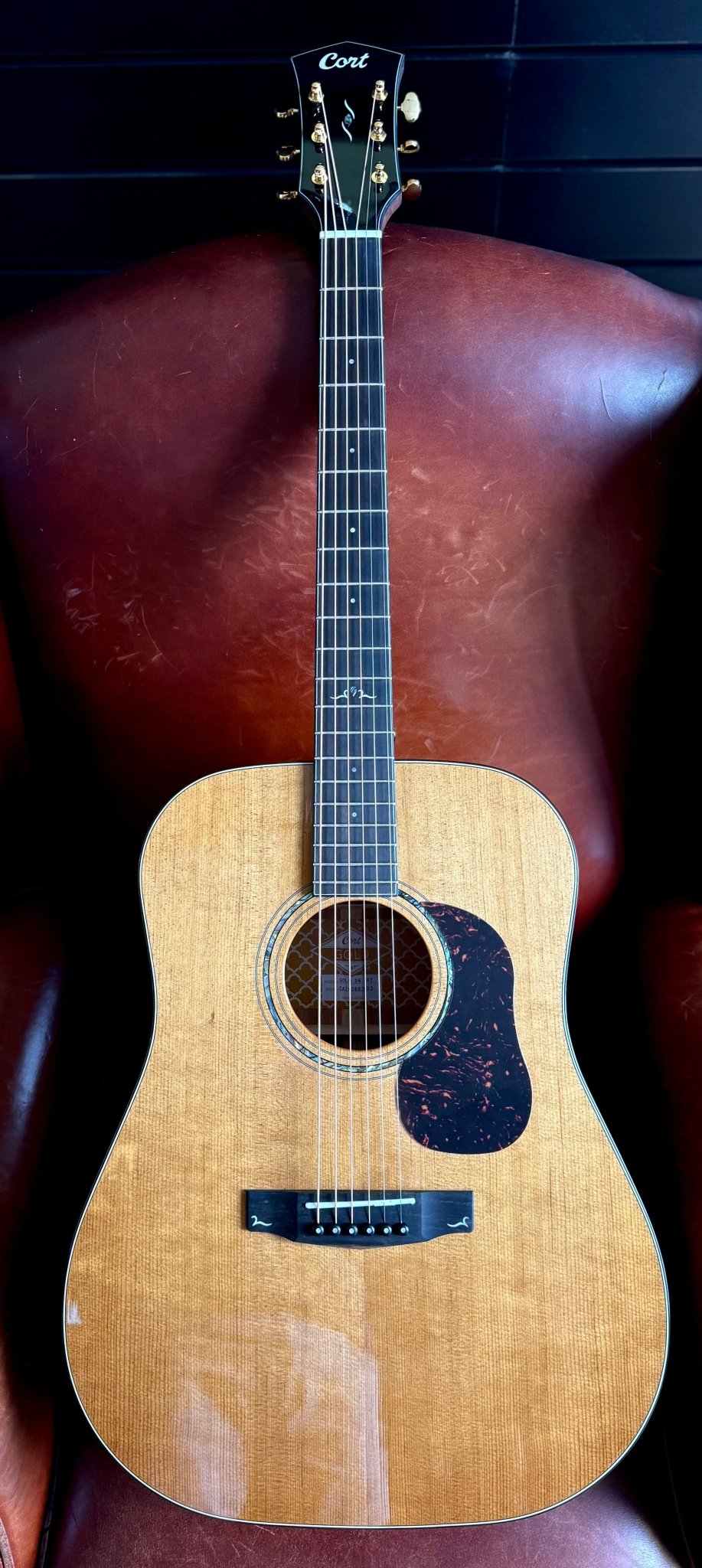 Cort Gold D6 Custom Pro Exclusive W' Torrified All Solid Wood Acoustic Guitar - Richards Guitars Of Stratford Upon Avon