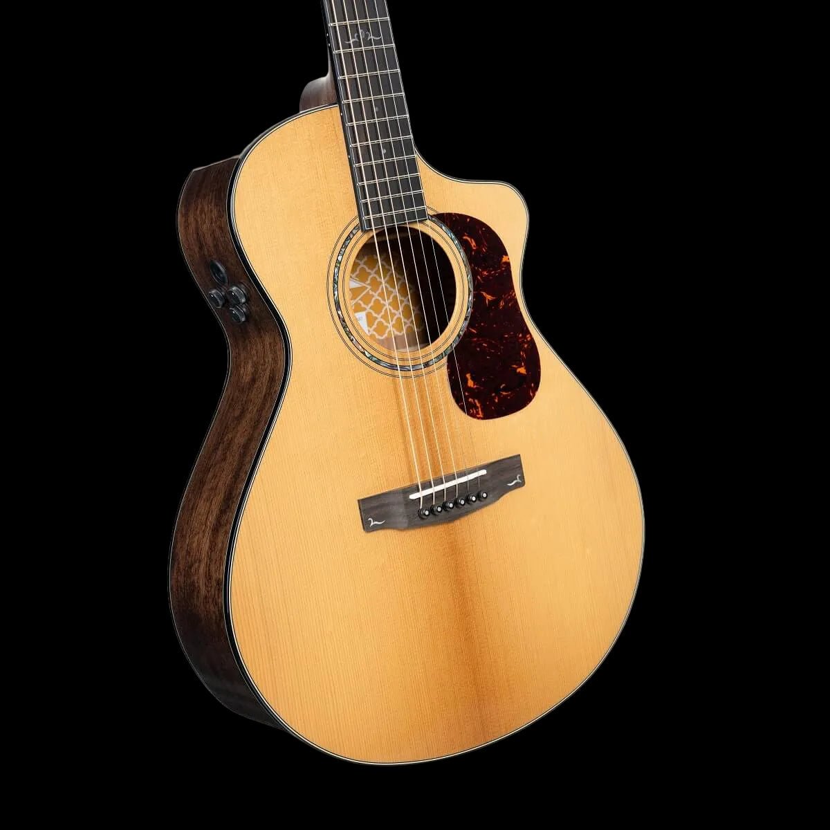 Cort Gold MC6 Ovangkol Electro Acoustic Guitar w/Case w' £225 Custom Pro Setup & Support Package - Richards Guitars Of Stratford Upon Avon