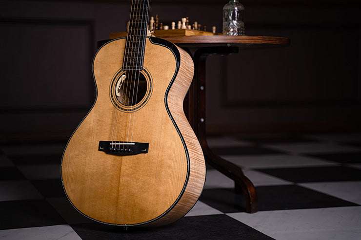 Cort Gold Passion Natural with Case - Richards Guitars Of Stratford Upon Avon