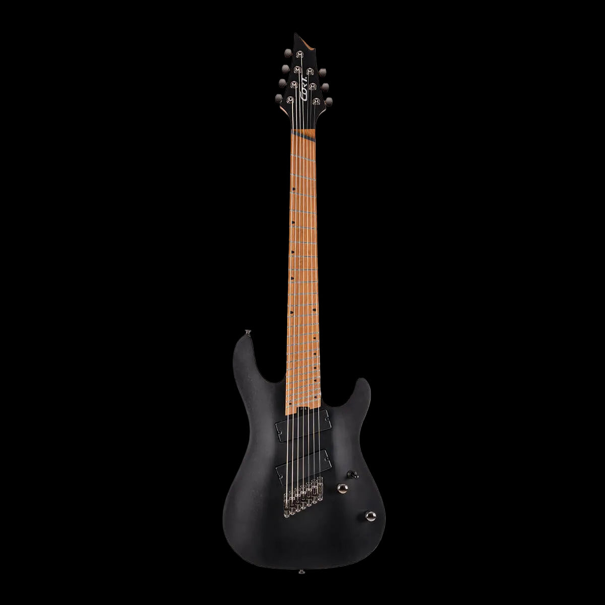 Cort KX307MS Open Pore Black Multi Scale Electric Guitar
