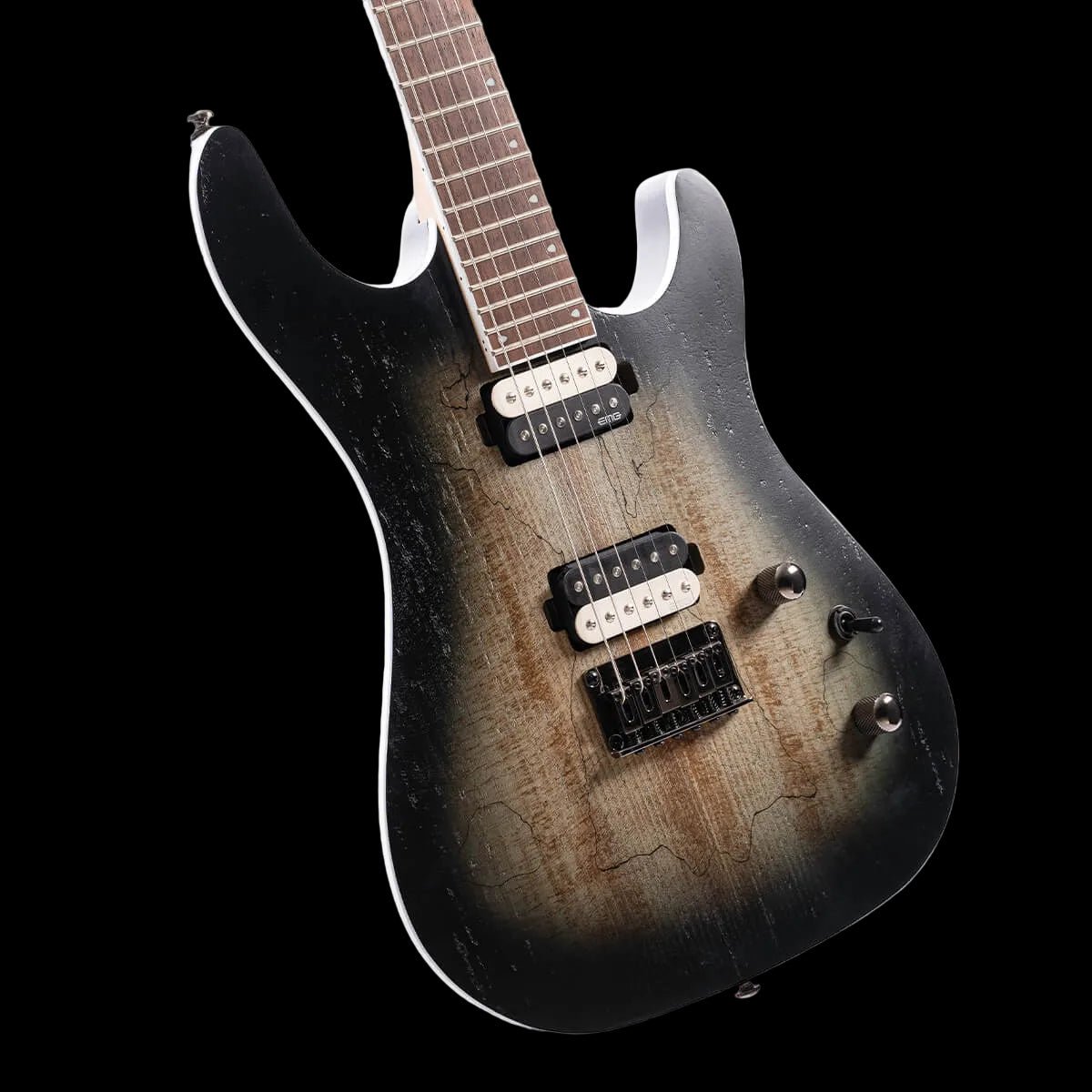 Cort KX300 Open Pore Raw Burst Electric Guitar - Richards Guitars Of Stratford Upon Avon