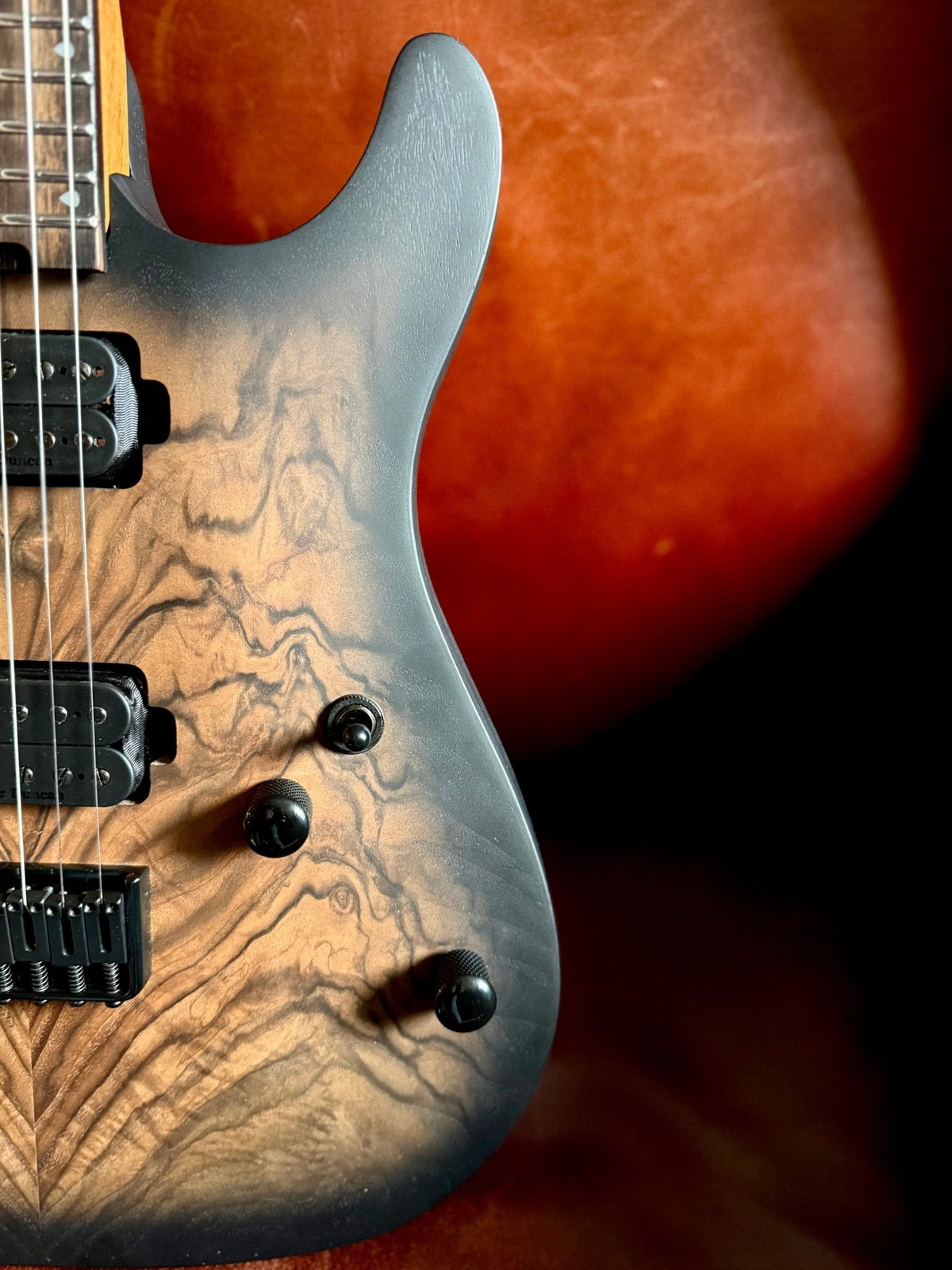 Cort KX500 Baritone NBN ( Natural Black Burst) Baritone Electric Guitar - Richards Guitars Of Stratford Upon Avon