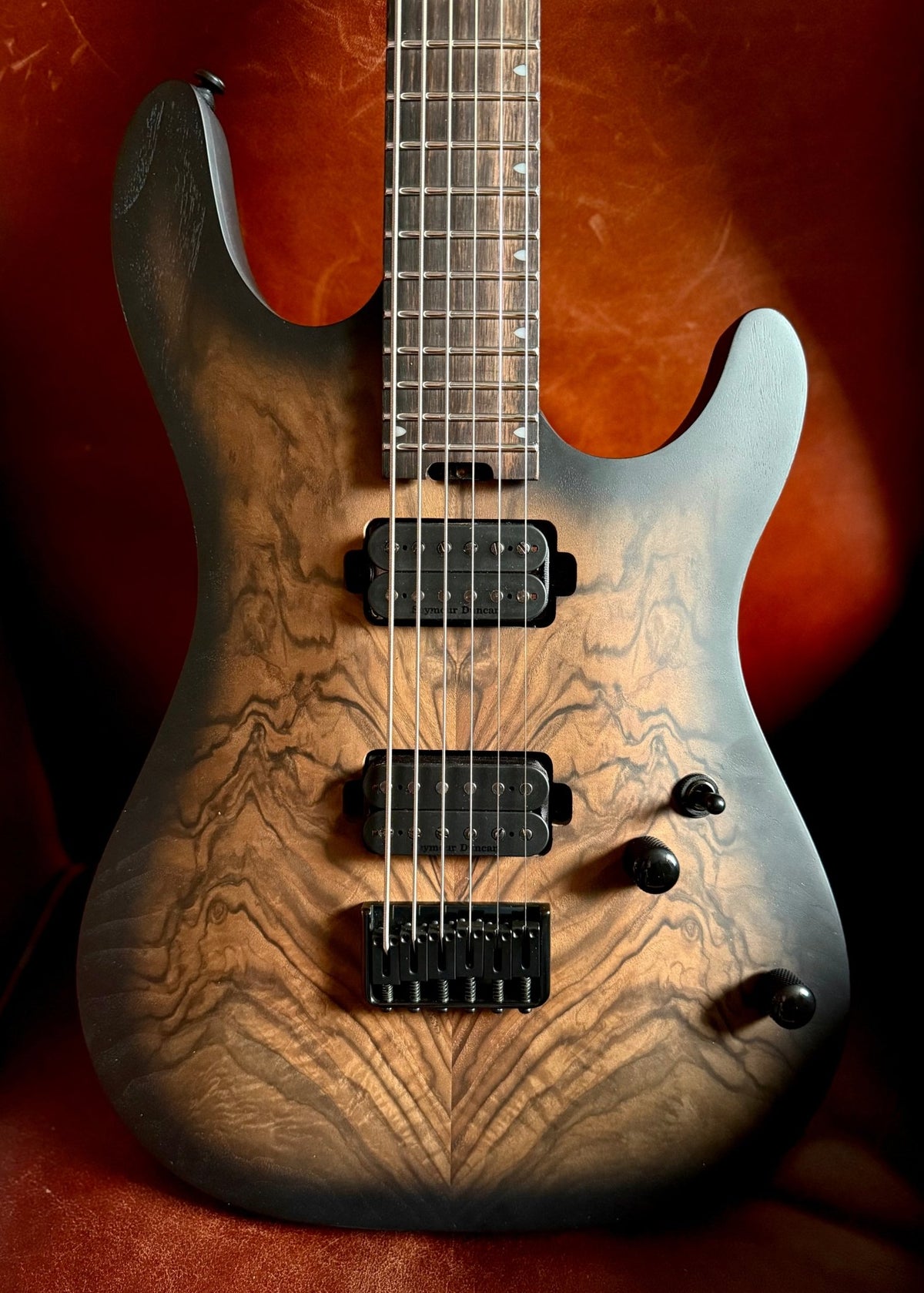 Cort KX500 Baritone NBN ( Natural Black Burst) Baritone Electric Guitar - Richards Guitars Of Stratford Upon Avon