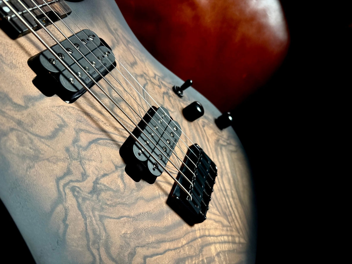 Cort KX500 Baritone NBN ( Natural Black Burst) Baritone Electric Guitar - Richards Guitars Of Stratford Upon Avon
