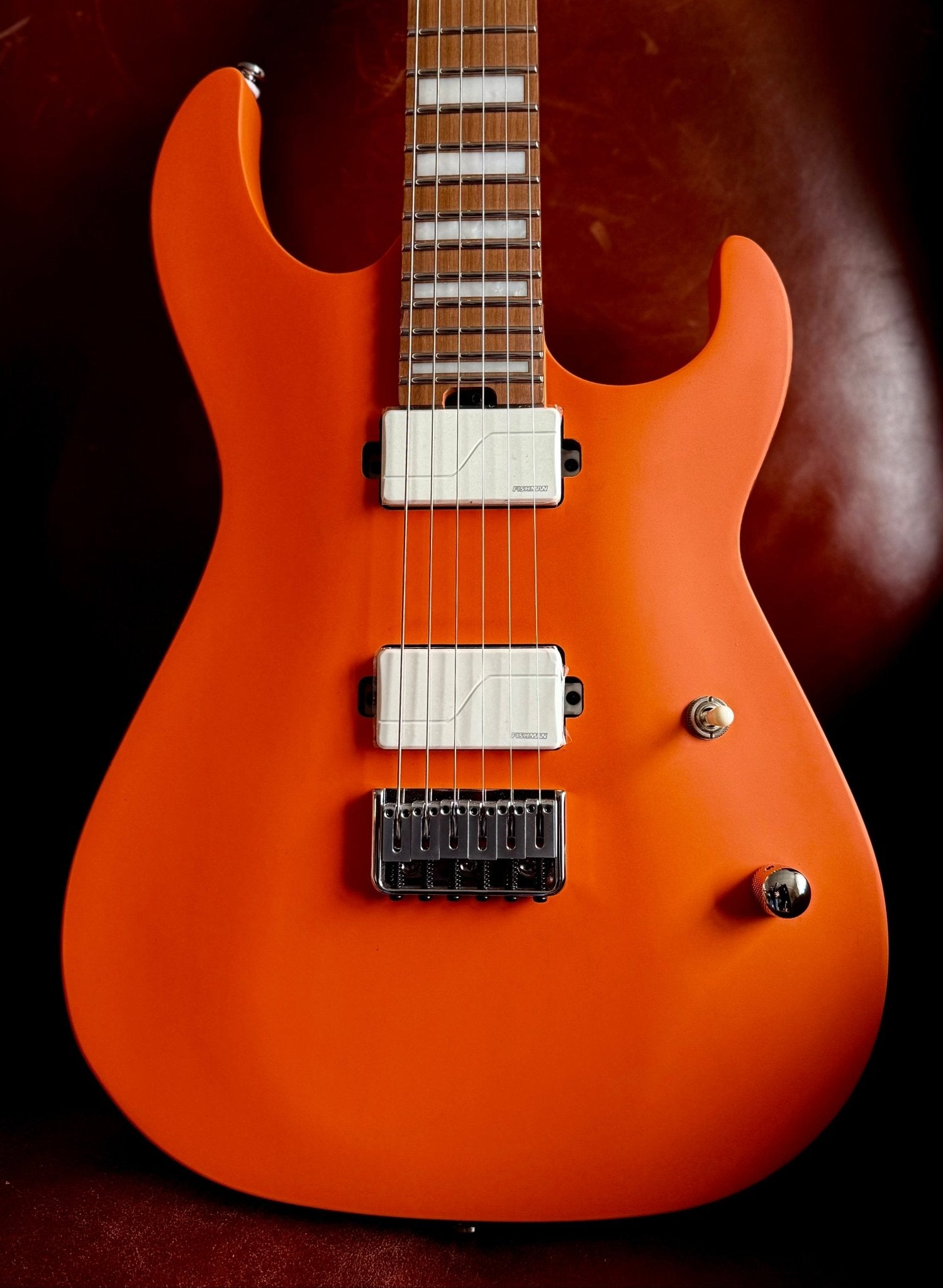 Cort KX600 Infinite Orange Crush Satin Thru Neck Electric Rock Guitar - Richards Guitars Of Stratford Upon Avon