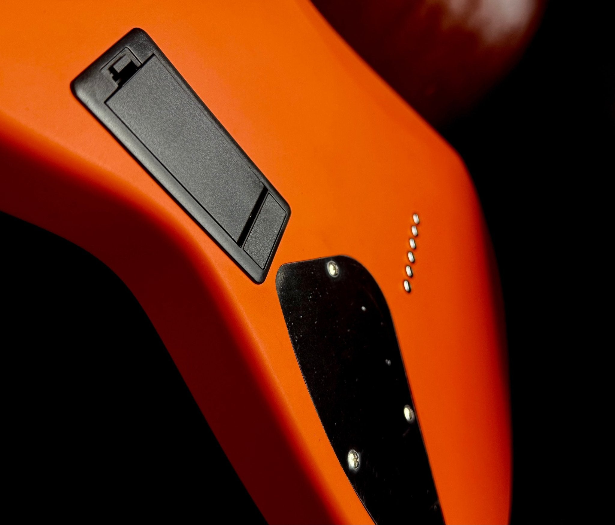 Cort KX600 Infinite Orange Crush Satin Thru Neck Electric Rock Guitar - Richards Guitars Of Stratford Upon Avon