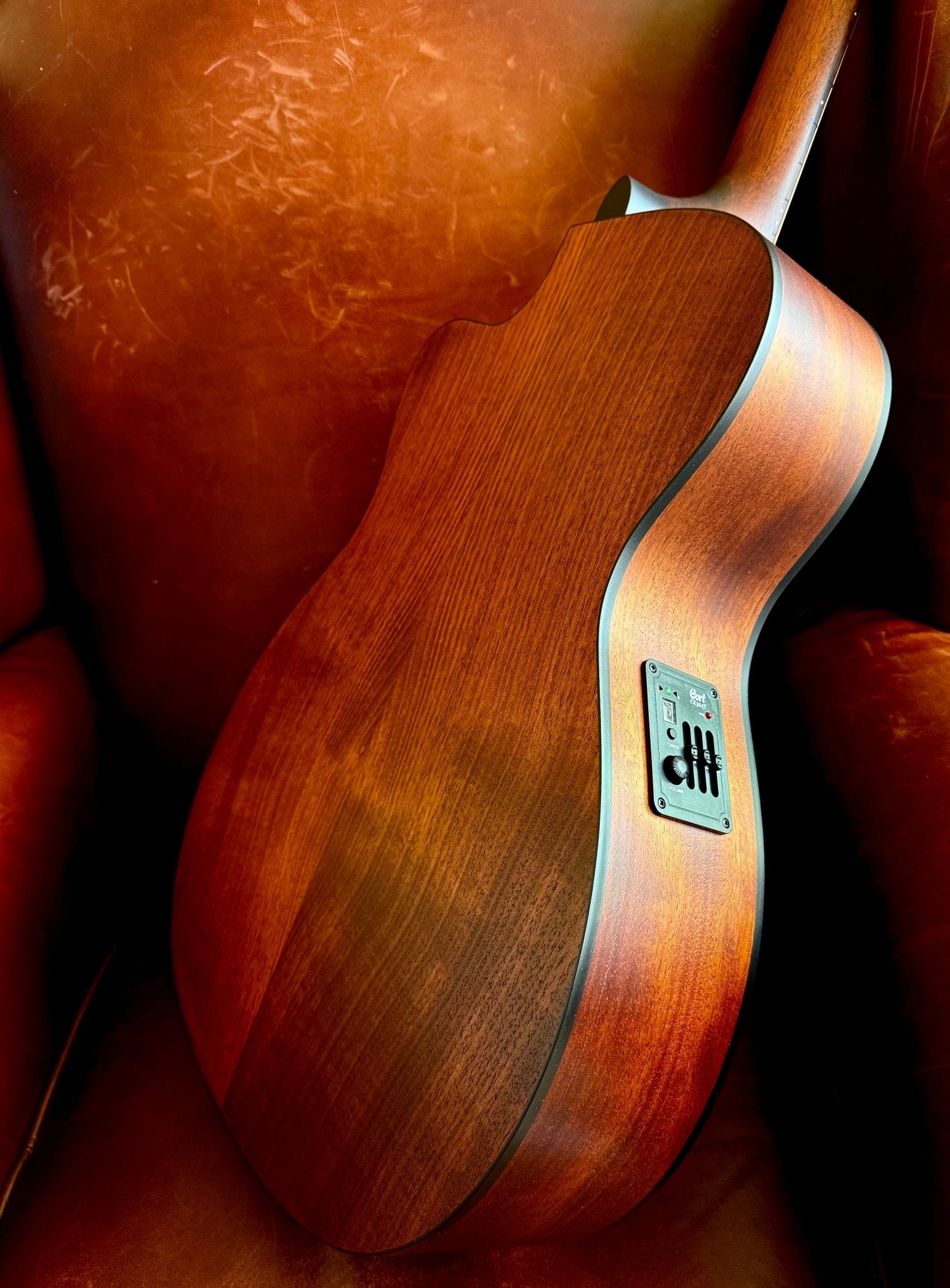 Cort L60MCE Mahogany Electro Acoustic Guitar - Richards Guitars Of Stratford Upon Avon