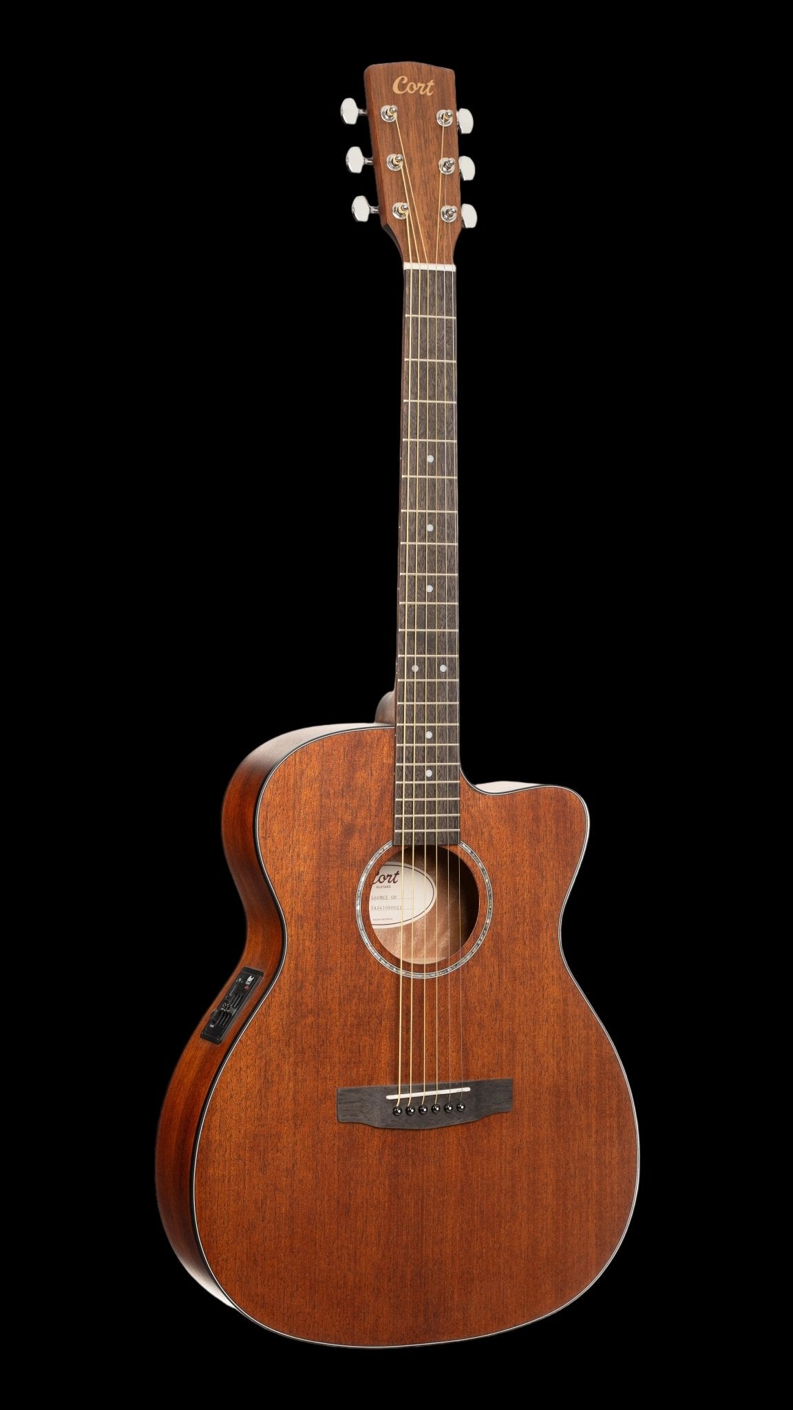 Cort L60MCE Mahogany Electro Acoustic Guitar - Richards Guitars Of Stratford Upon Avon