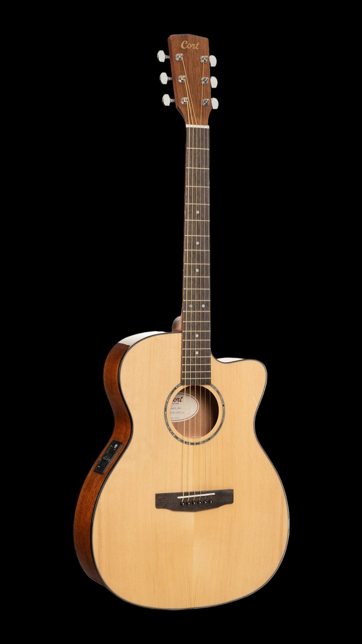 Cort L60MCE Natural Electro Acoustic Guitar - Richards Guitars Of Stratford Upon Avon
