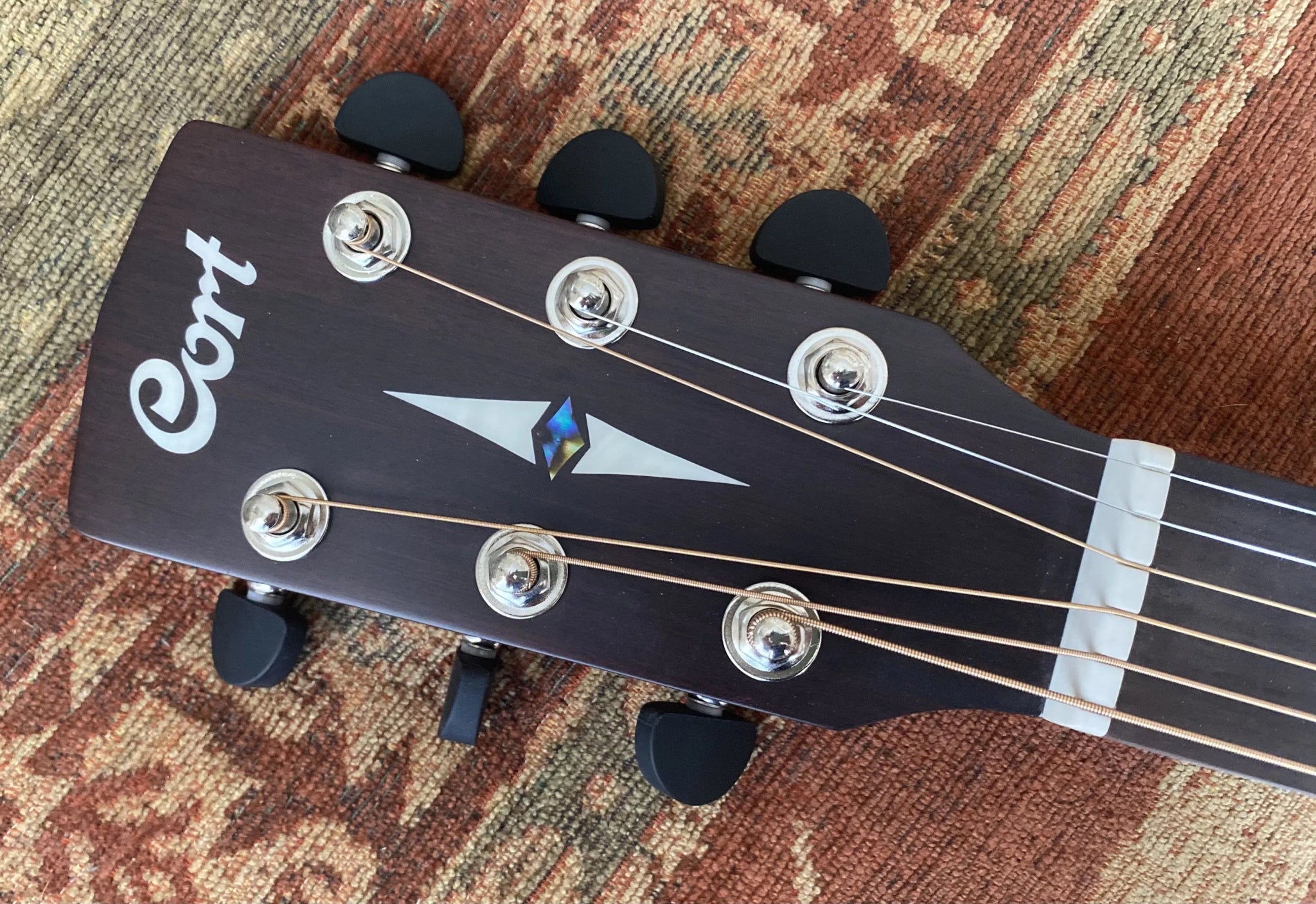 Cort Luce L450C NS Natural Satin Solid Mahogany OM - Richards Guitars Of Stratford Upon Avon