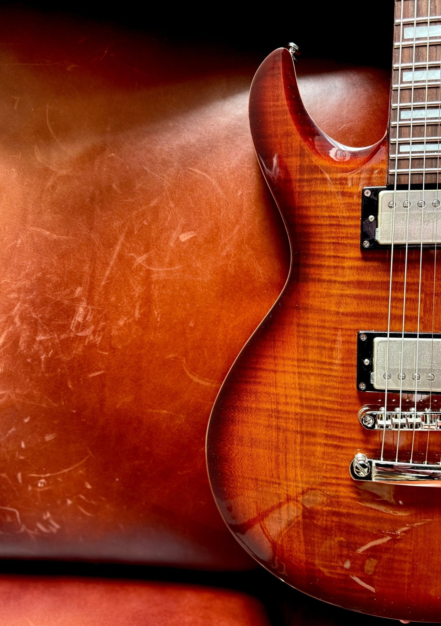 Cort M600TSB Tobacco Sunburst. Awesome Set Neck Electric Guitar For PRS Lovers. Top Recommendation - Richards Guitars Of Stratford Upon Avon