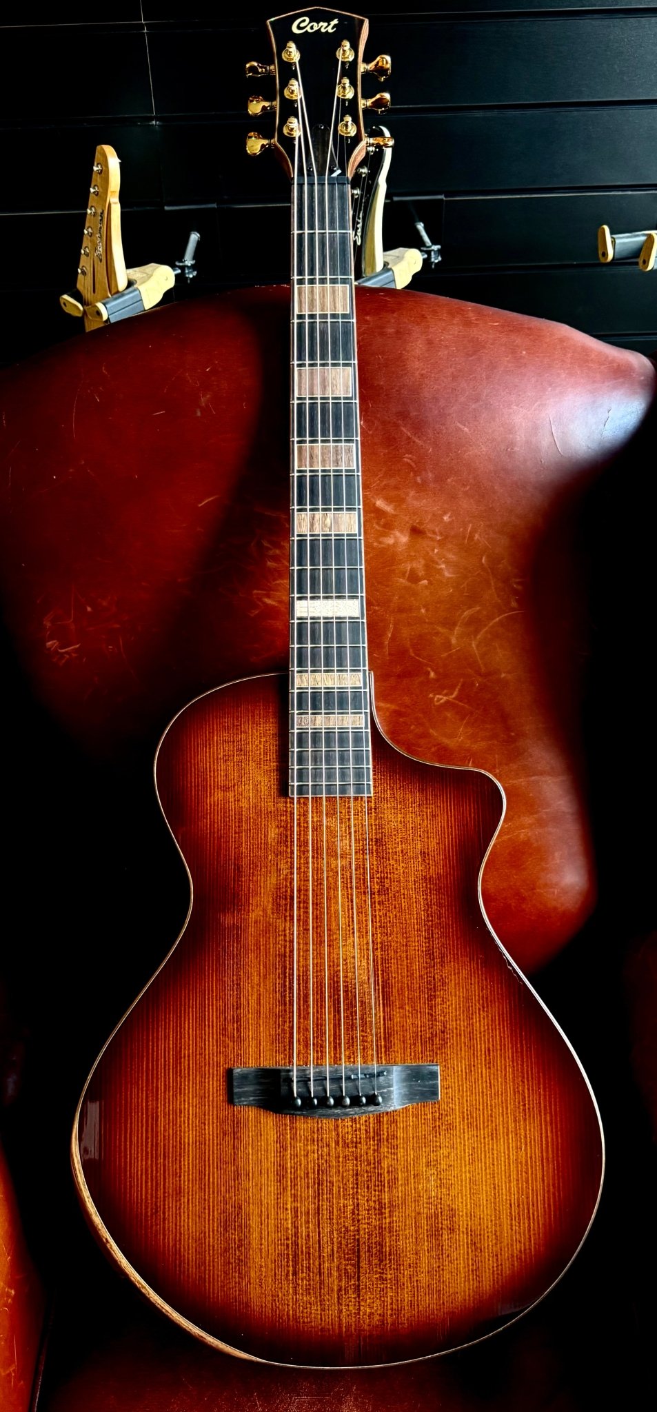 Cort Modern Tobacco Burst with Case - Richards Guitars Of Stratford Upon Avon
