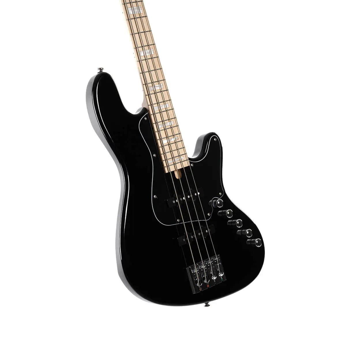 Cort NJS 4, Black w/case Bass Guitar - Richards Guitars Of Stratford Upon Avon