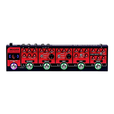 MOOER RED TRUCK MULTI-FX PEDAL, Accessory for sale at Richards Guitars.