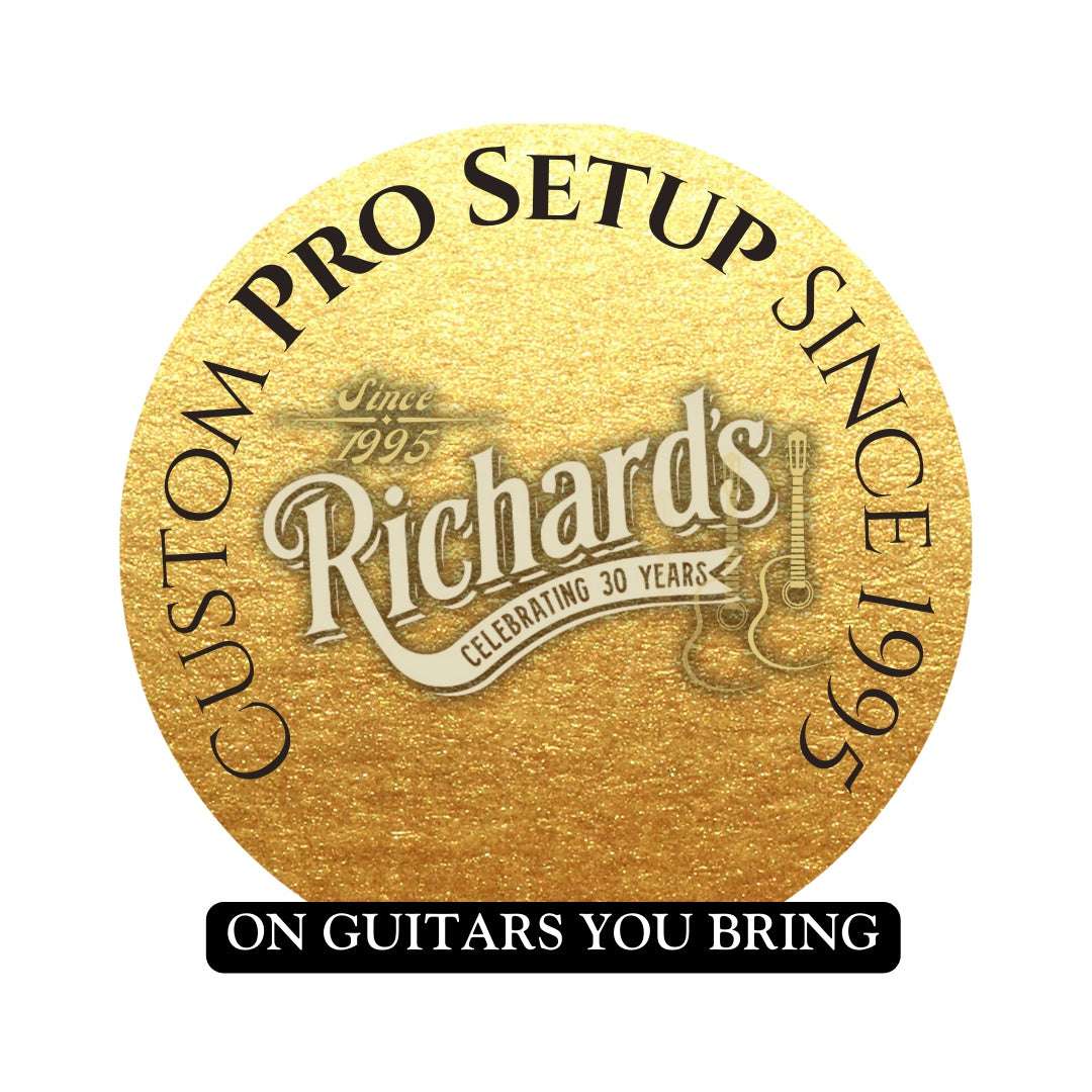 Custom Pro Setup. Full Professional Guitar Setup - Richards Guitars Of Stratford Upon Avon