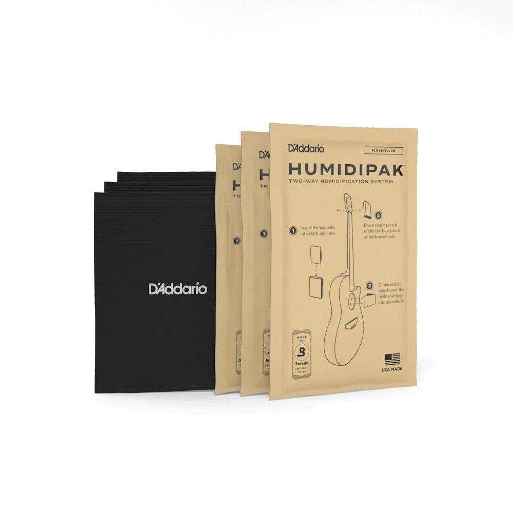 D'addario Humidipak Two - Way Humidification Maintain System - Richards Guitars Of Stratford Upon Avon