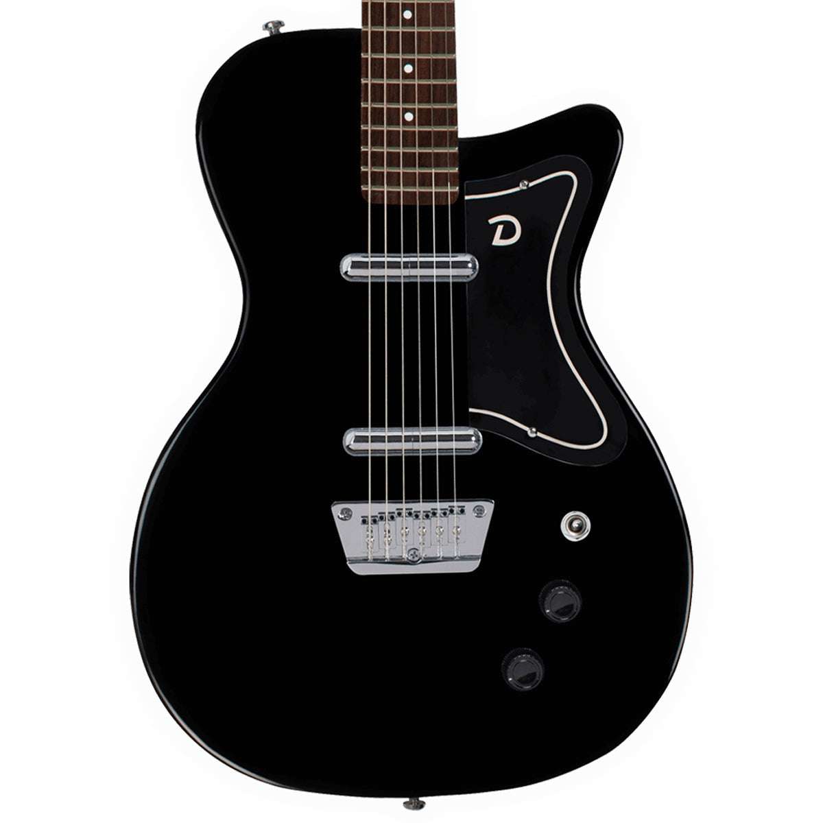 Danelectro '56 Baritone Electric Guitar ~ Black - Richards Guitars Of Stratford Upon Avon