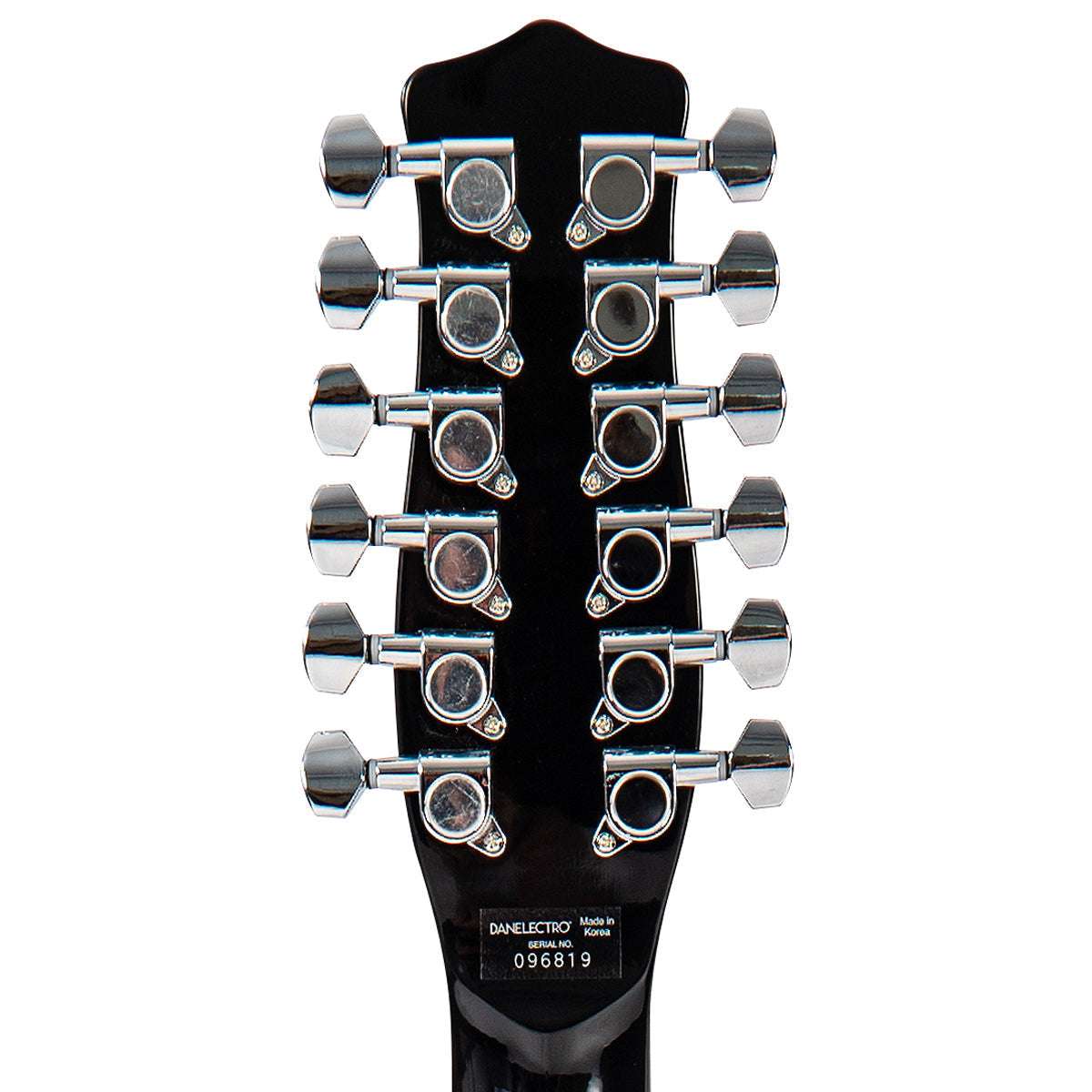 Danelectro '59 12 String Electric Guitar ~ Black Sparkle - Richards Guitars Of Stratford Upon Avon