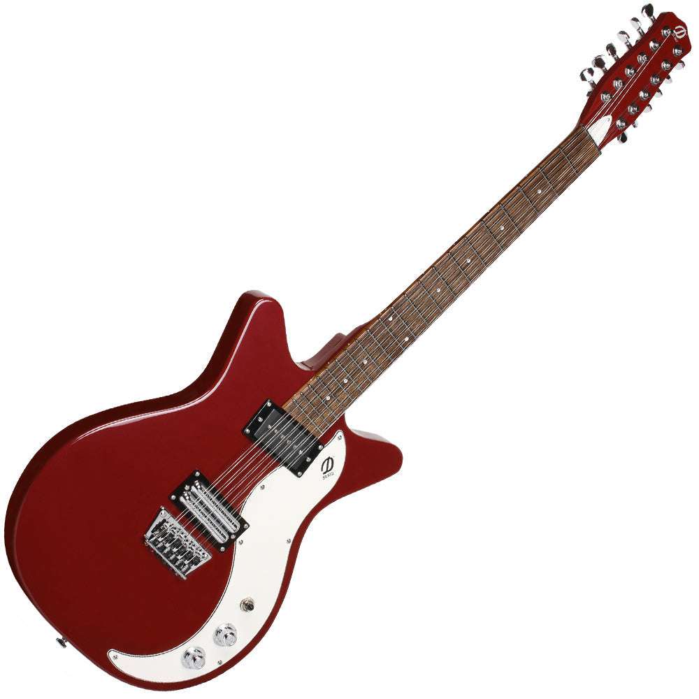 Danelectro '59X 12 String Guitar ~ Blood Red - Richards Guitars Of Stratford Upon Avon