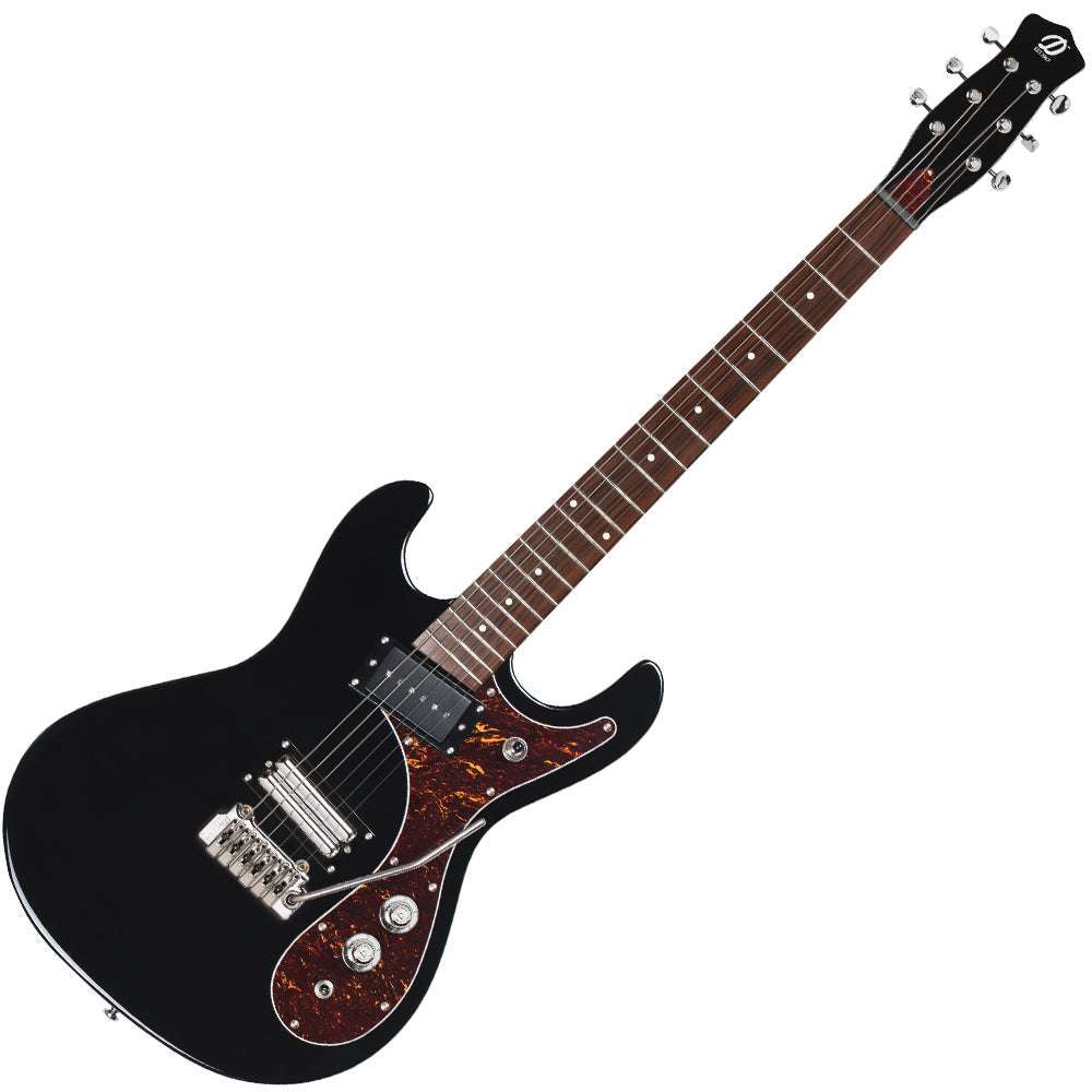 Danelectro '64XT Guitar ~ Gloss Black - Richards Guitars Of Stratford Upon Avon