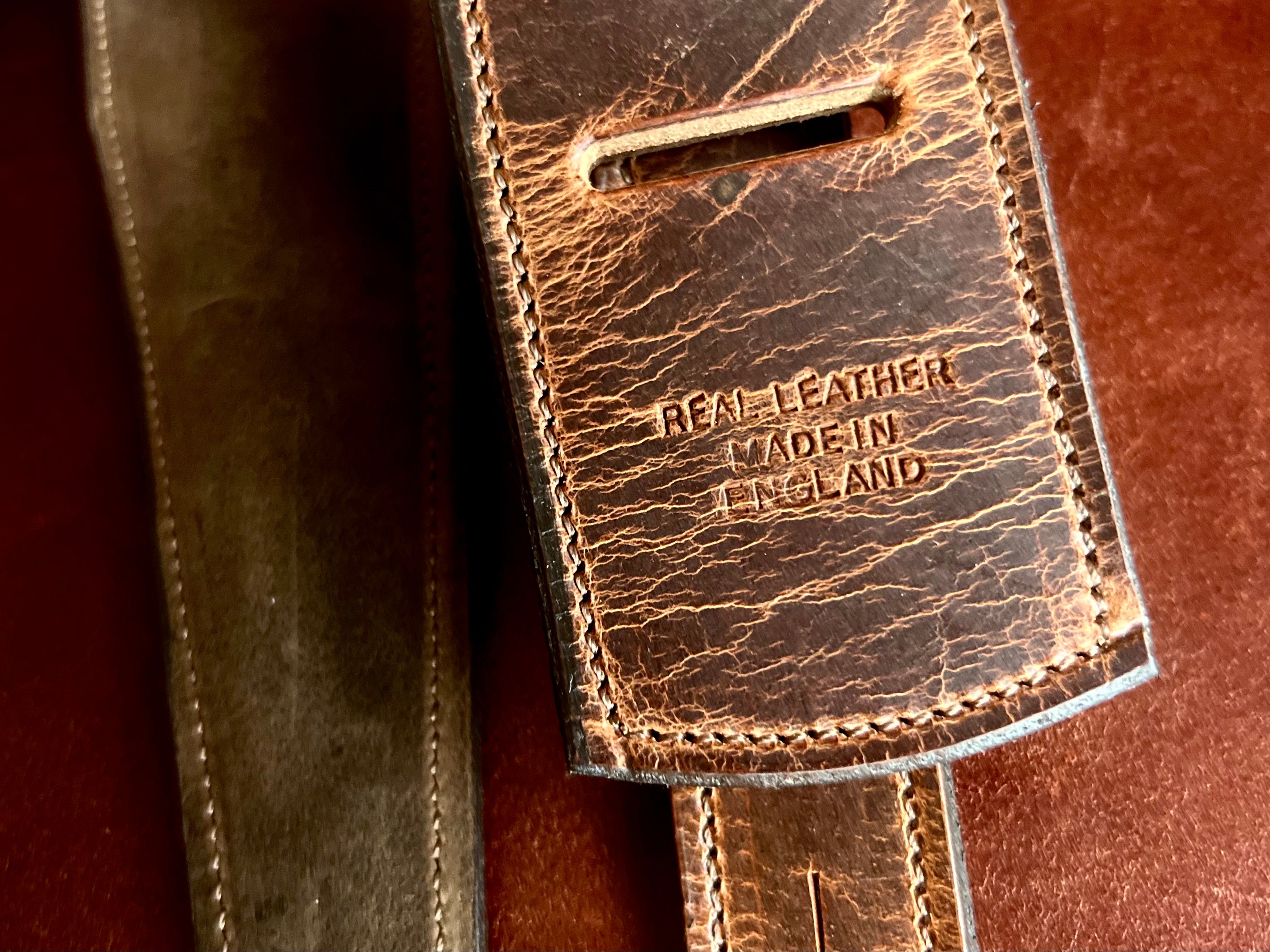 Walsall Hand Made Premium Padded Bridle Leather Guitar Strap ( Just £79 when bought with a guitar saving £40), Accessory for sale at Richards Guitars.