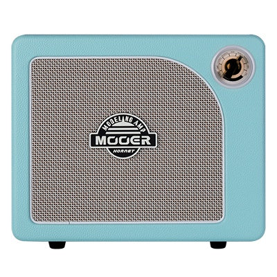 MOOER HORNET BLUE 15W MODELING AMP WITH SYNTH, Accessory for sale at Richards Guitars.