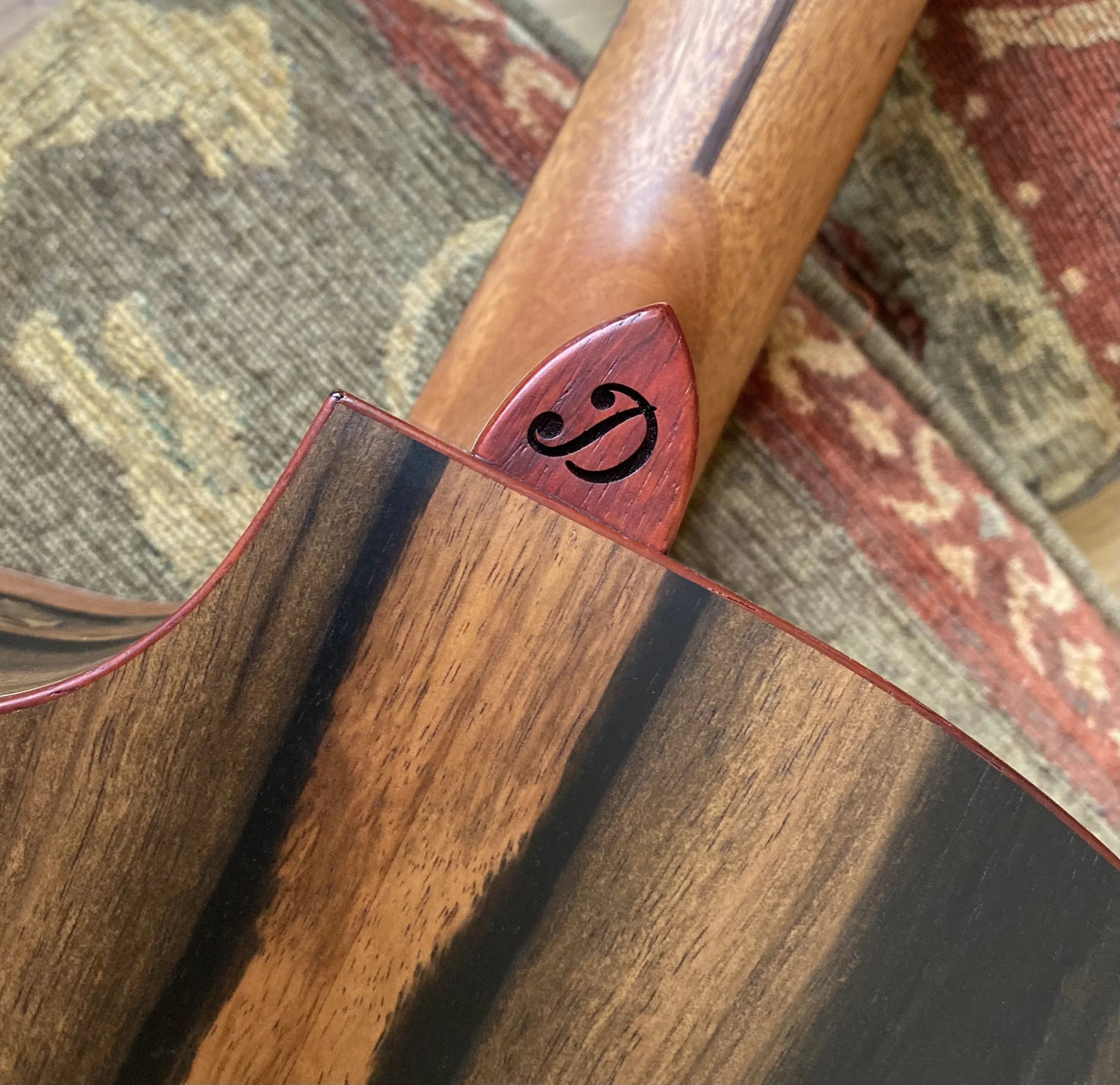 Dowina Figured Ebony GAC Swiss Moon Spruce - Richards Guitars Of Stratford Upon Avon