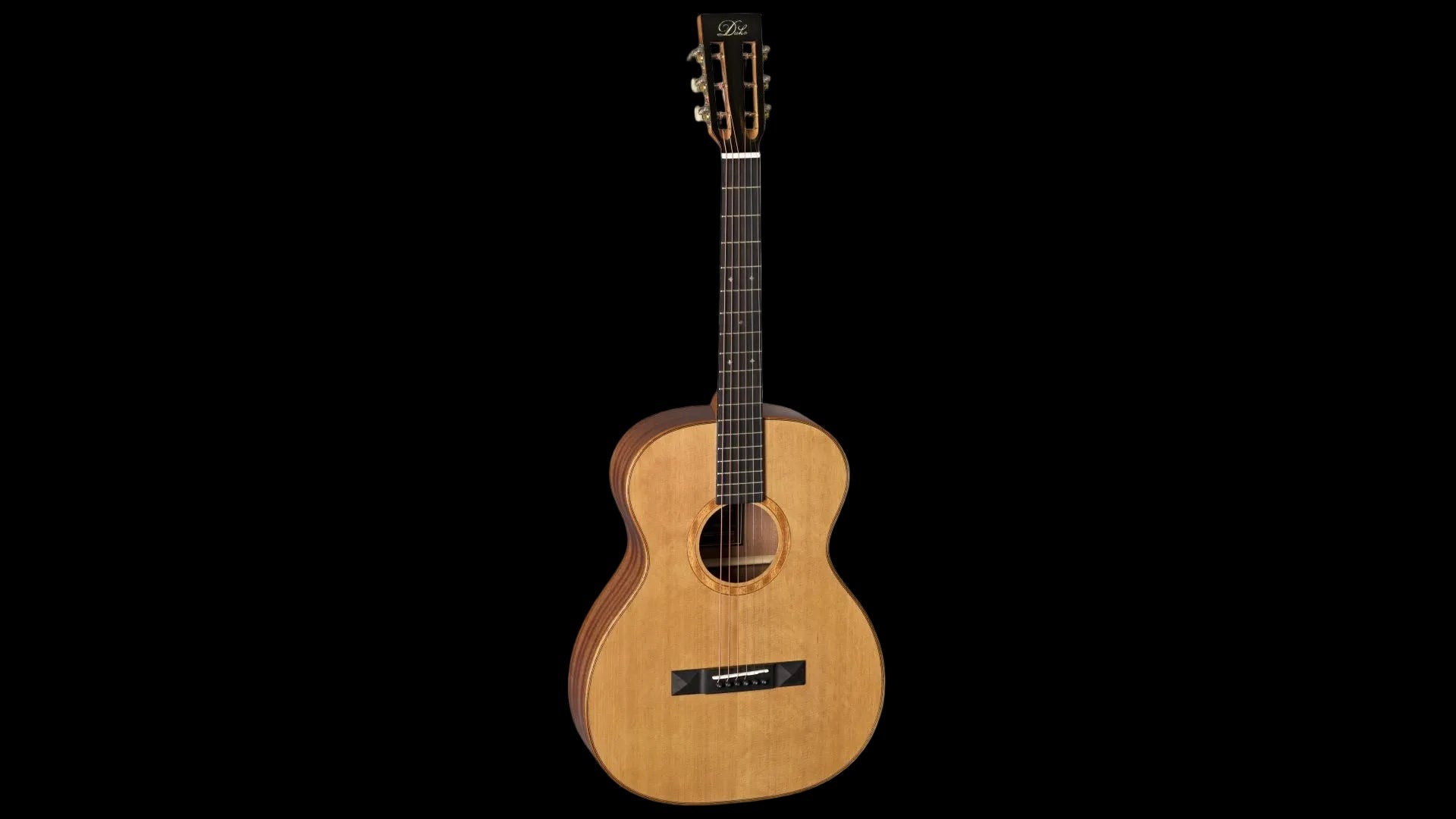 Duke A-MC Acoustic Guitar (Inc Deluxe Gigbag) - Richards Guitars Of Stratford Upon Avon