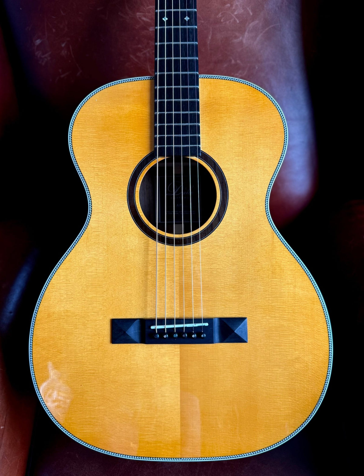 Duke A-PF Acoustic Guitar (Inc Deluxe Gigbag) - Richards Guitars Of Stratford Upon Avon