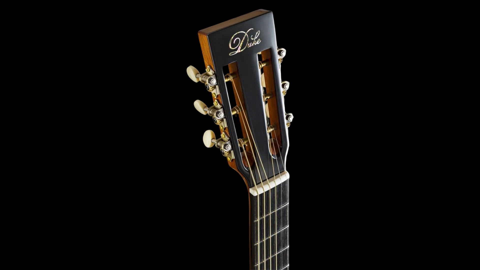 Duke A-PF-Solid-Air Electro Acoustic Guitar (Inc Deluxe Gigbag) - Richards Guitars Of Stratford Upon Avon