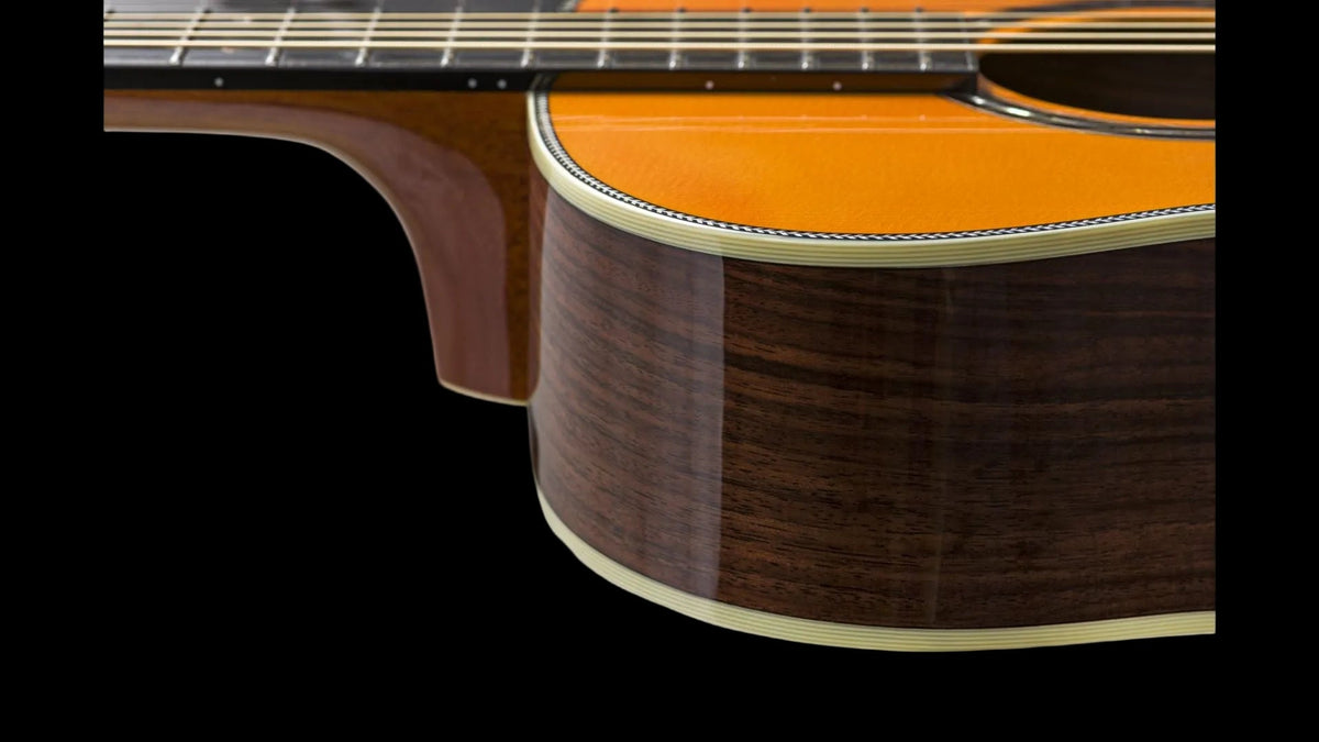 Duke A-PF-Solid-Air Electro Acoustic Guitar (Inc Deluxe Gigbag) - Richards Guitars Of Stratford Upon Avon