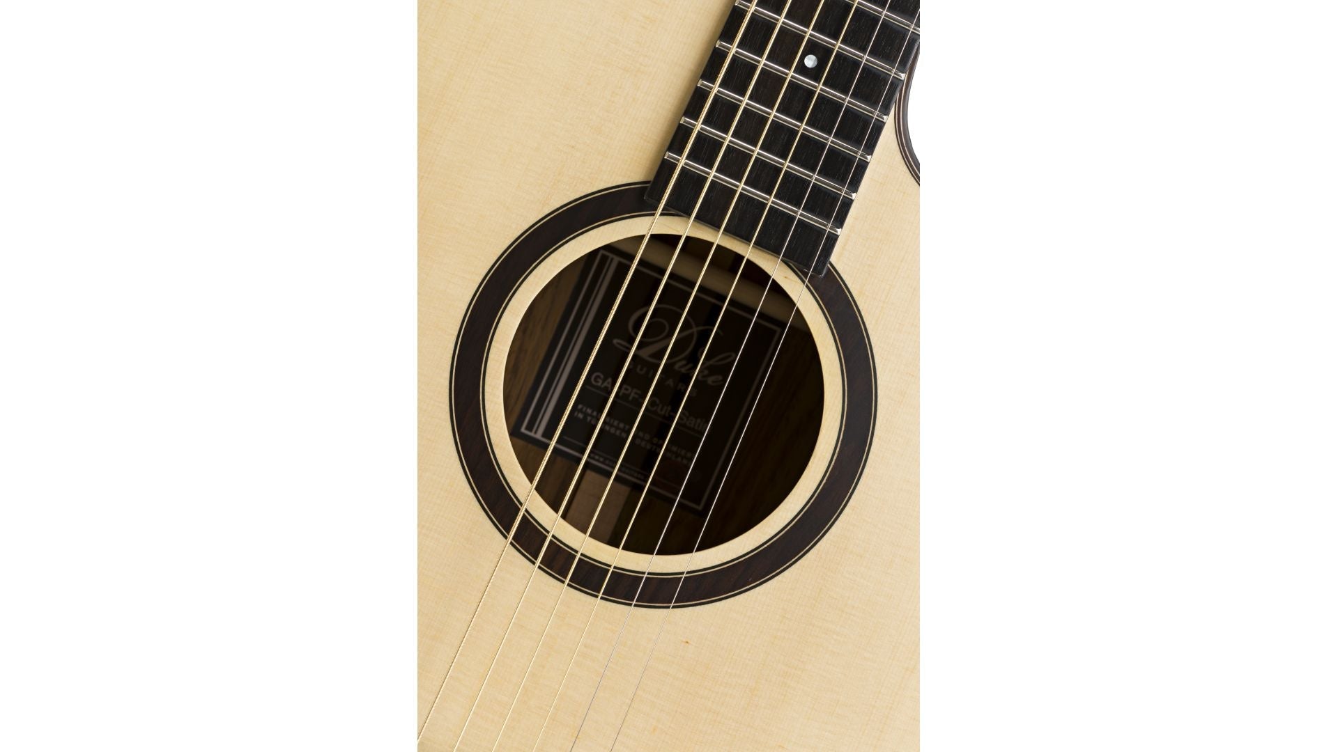 Duke GA-PF-Cut-Satin Acoustic Guitar (Inc. Deluxe Gigbag) - Richards Guitars Of Stratford Upon Avon