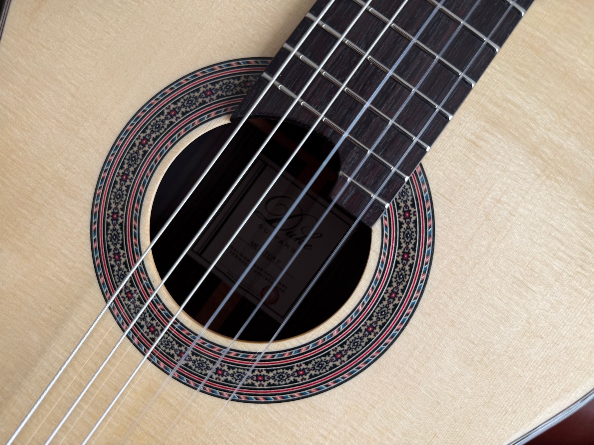 Duke Meister F Nylon Strung Classical Guitar - Richards Guitars Of Stratford Upon Avon