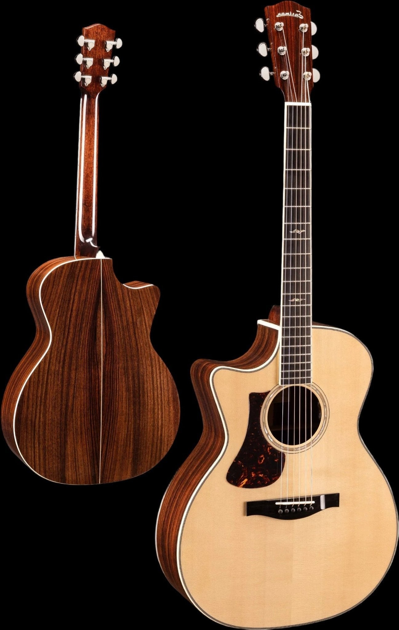 Eastman AC422LCE Left Handed Natural Electro Acoustic Guitar (Price inc. Custom Pro Setup Package) - Richards Guitars Of Stratford Upon Avon
