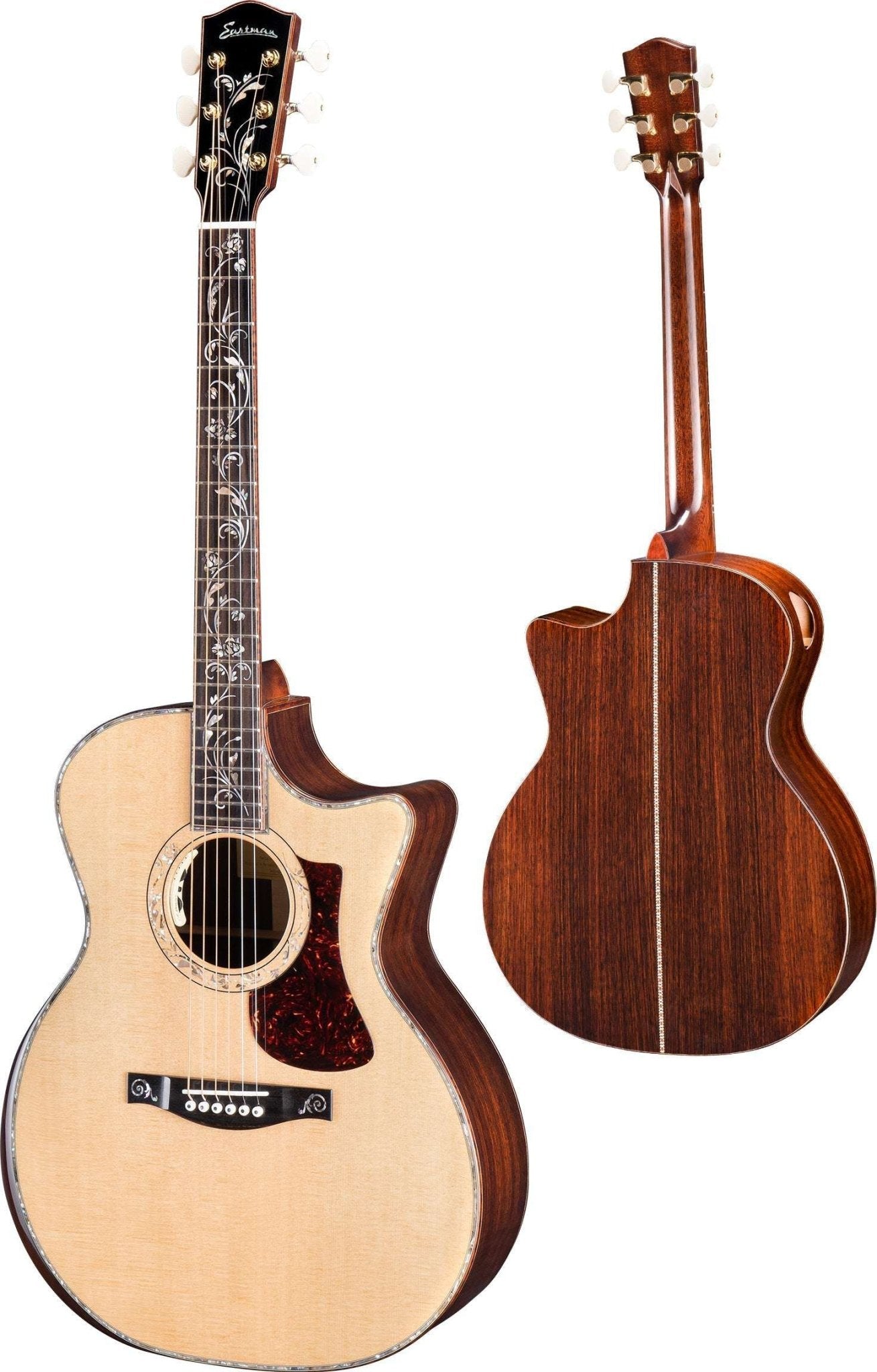 Eastman AC922CE Electro Acoustic Guitar (Price inc. Custom Pro Setup Package) - Richards Guitars Of Stratford Upon Avon